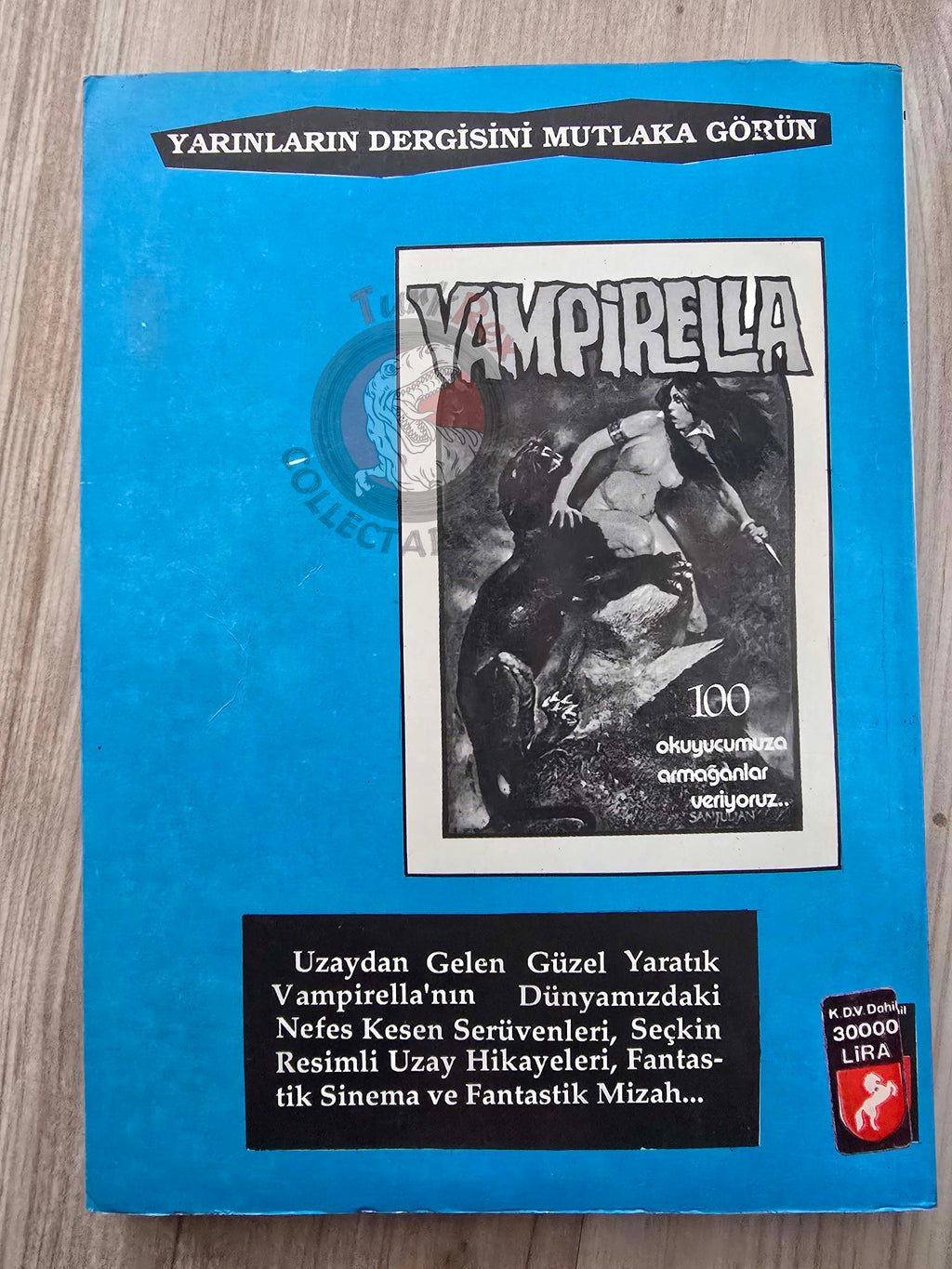 Martin Mystère #15 Il Mistero del Nuraghe 80s Turkish Comic Turkey #34 #50