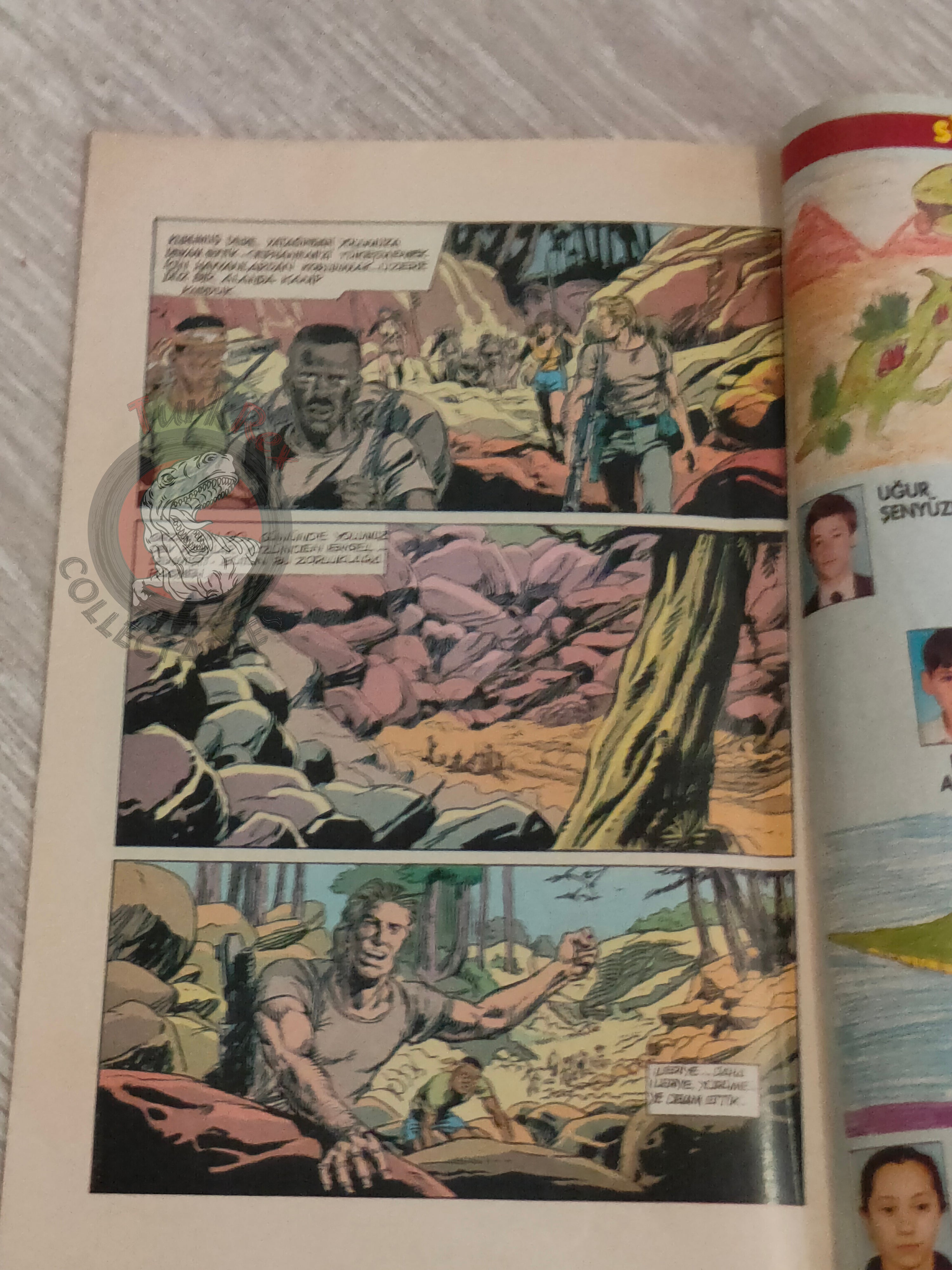 Dreadlands #6 1990s Turkish Edition Comic Turkey Newspaper Giveaway