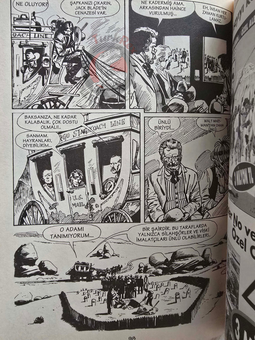 Ken Parker #2 1999 Il Poeta  #38 Turkish Comic Turkey
