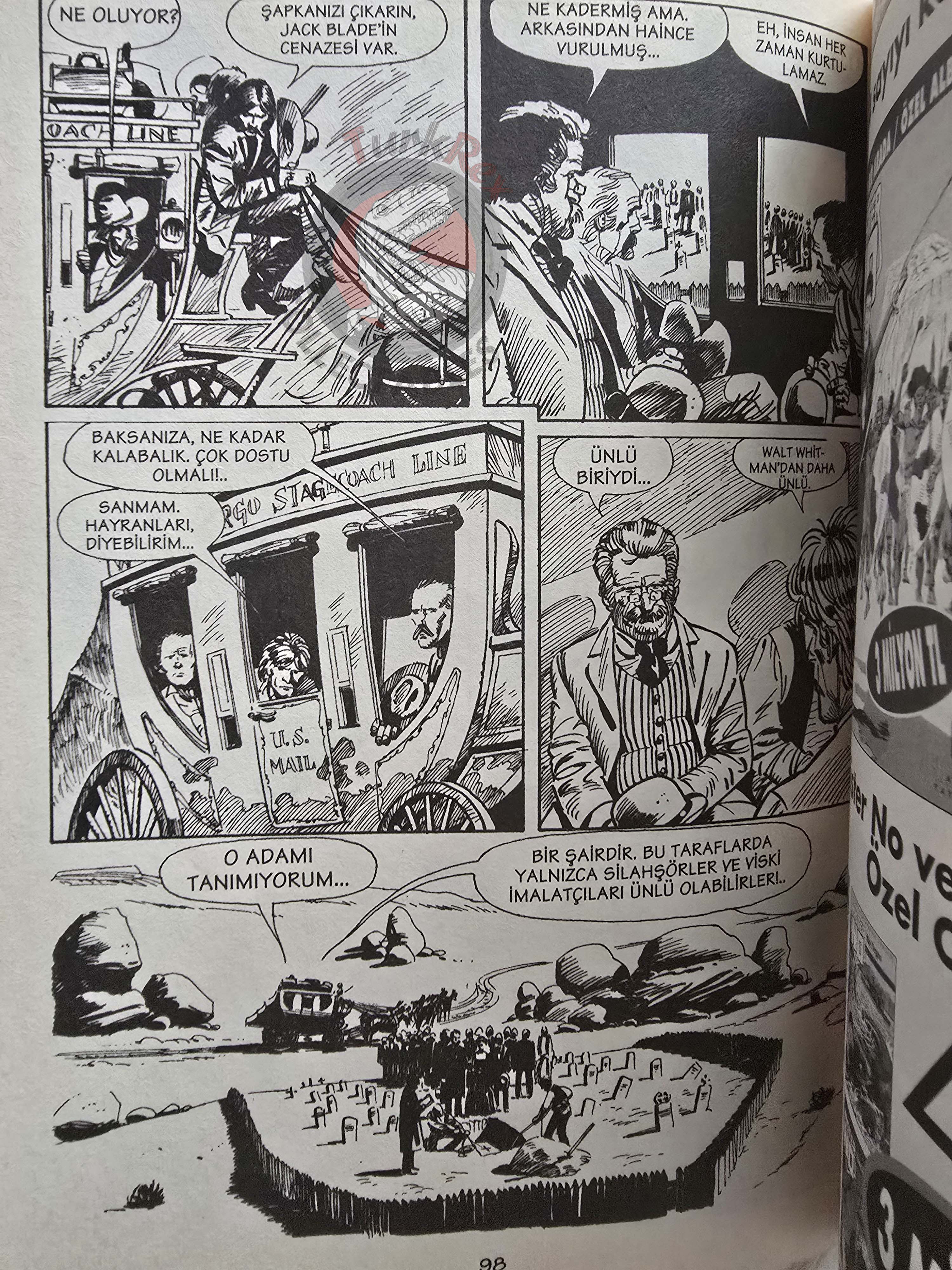 Ken Parker #2 1999 Il Poeta  #38 Turkish Comic Turkey