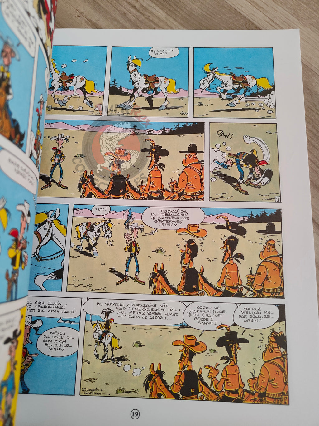 Lucky Luke #24 Jesse James 2005 Turkish Comic Turkey