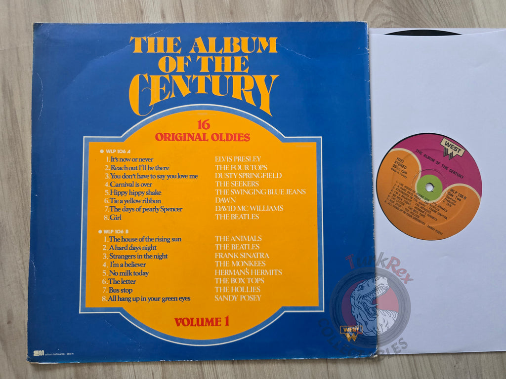 Various – The Album Of The Century Dancing Turkish Pressing Vinyl Turkey Edition