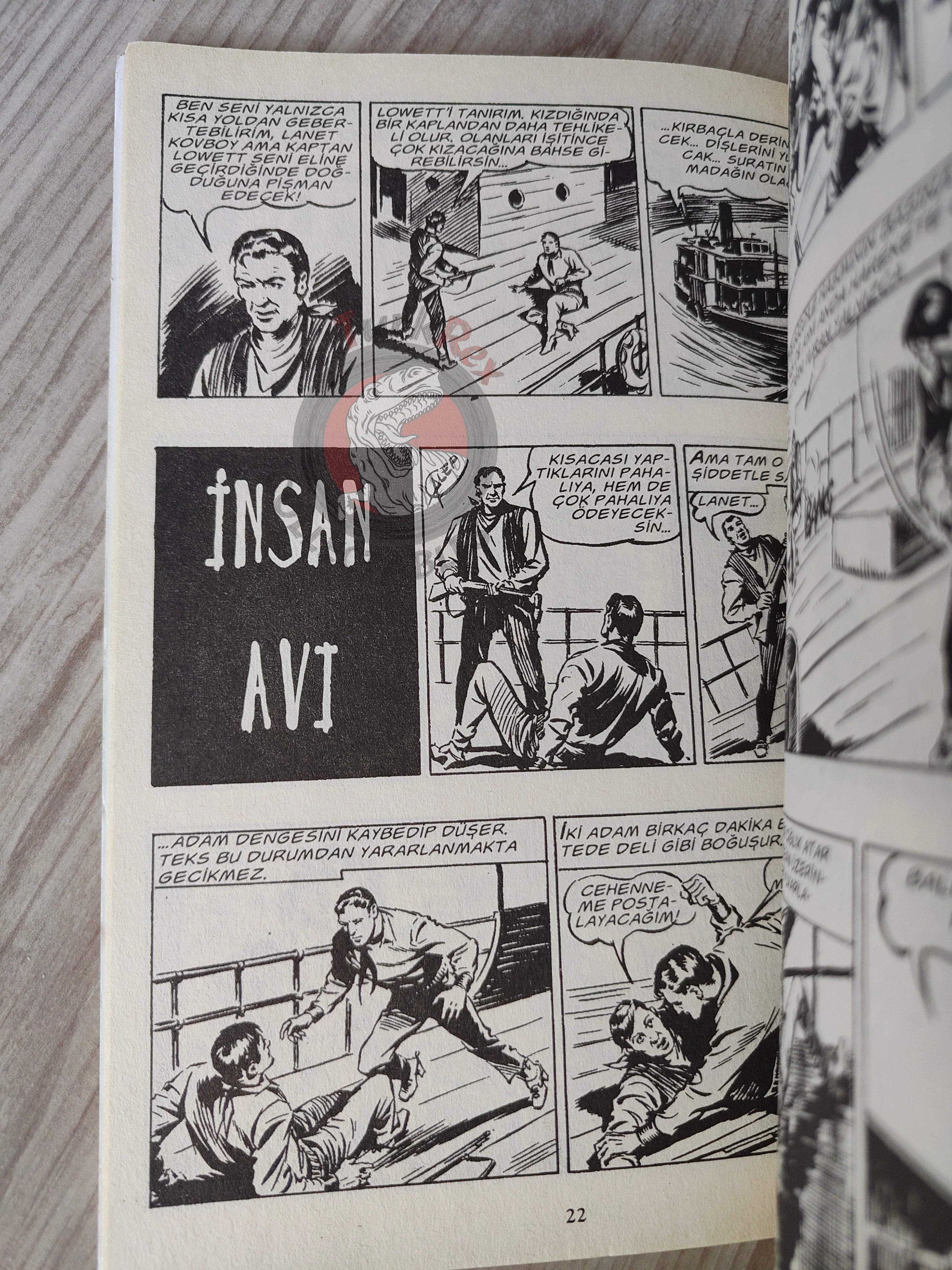 Tex #2 Uno Contro Venti 2004 Turkish Comic Turkey Bonelli Willer