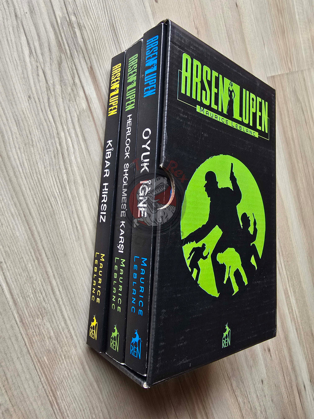 Arsène Lupin Box Set contre Herlock Sholmes Turkish Book Turkey Maurice Leblanc