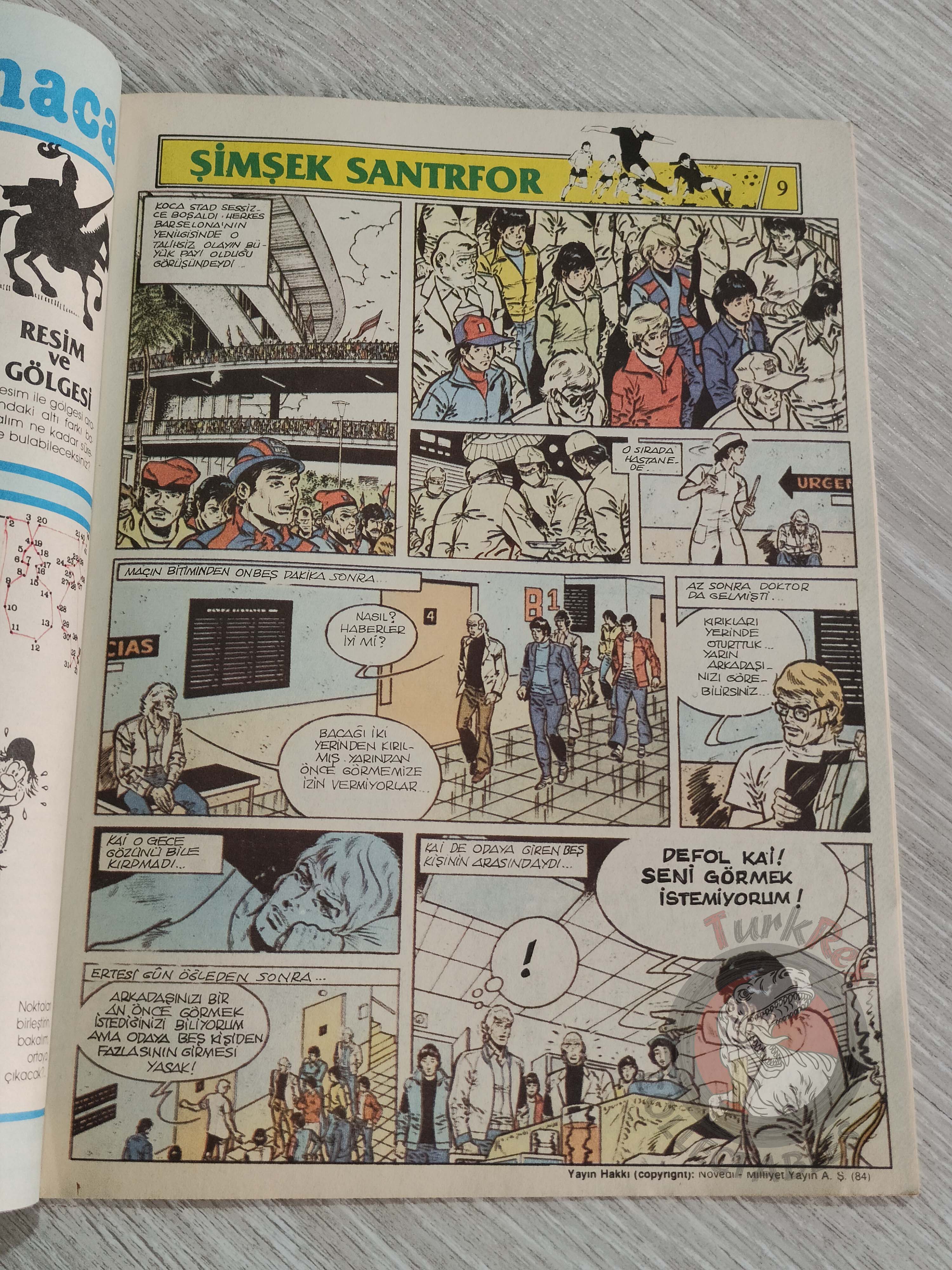 Milliyet Çocuk #50 1984 Turkish Comic Turkey Michael Jackson Lucky Luke Eric Castel Robin Dubois