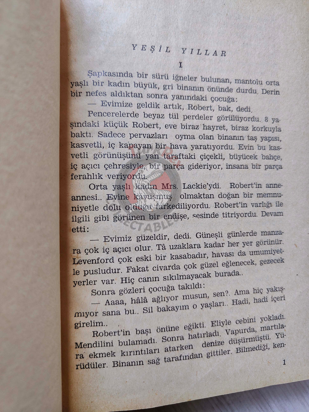 A. J. Cronin – The Green Years 1963 HC/DJ 1st Turkish Book Turkey