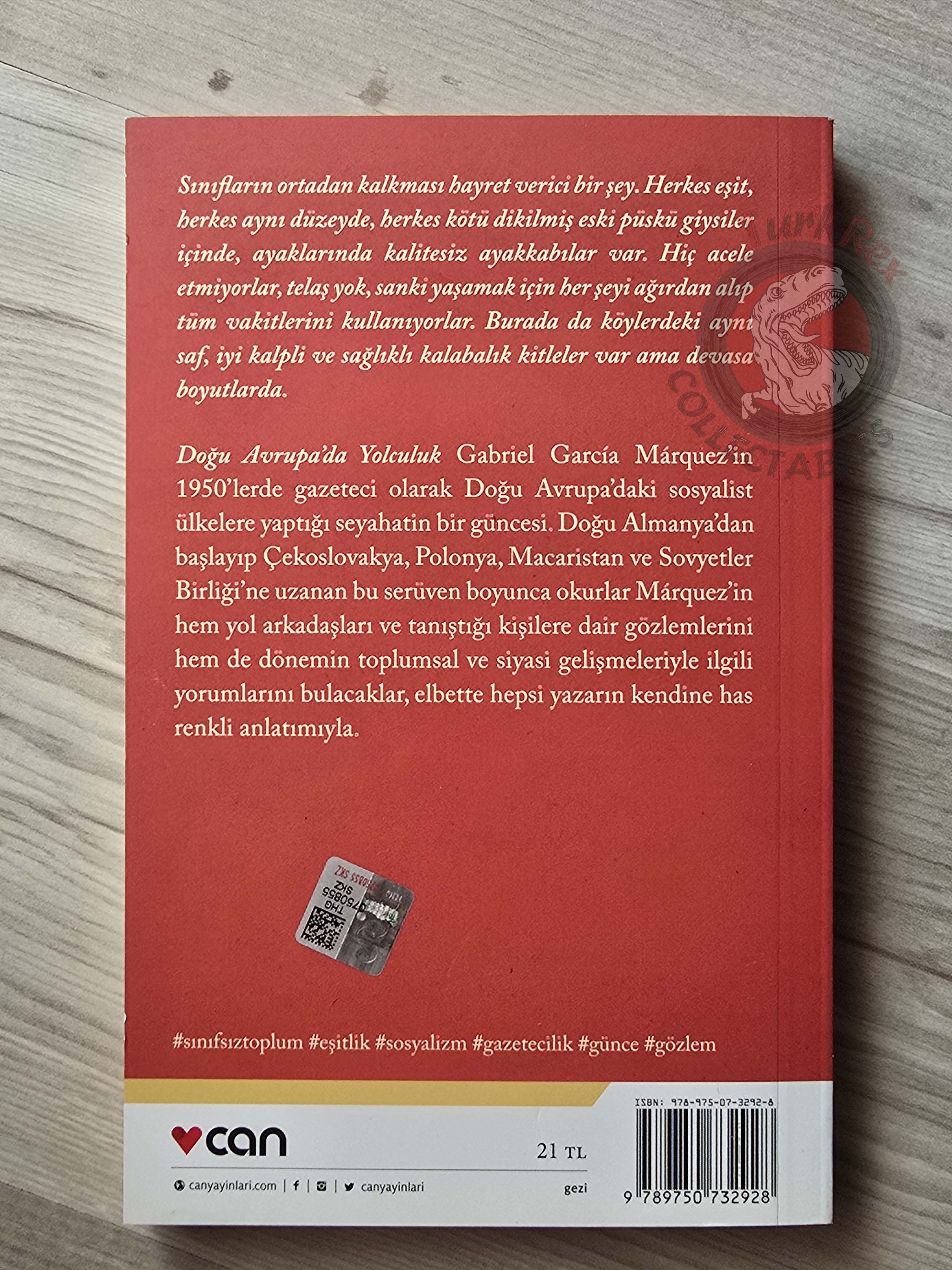Gabriel García Márquez – De Viaje Por Europa Del Este 2021 Turkish Book Turkey