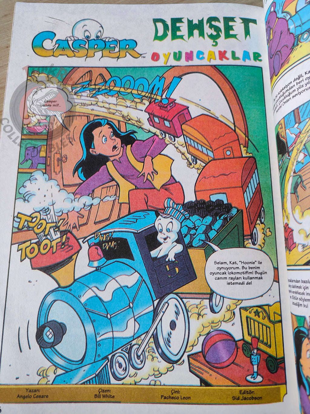 Casper the Friendly Ghost – Issue #4 1996 Turkish Comic Turkey