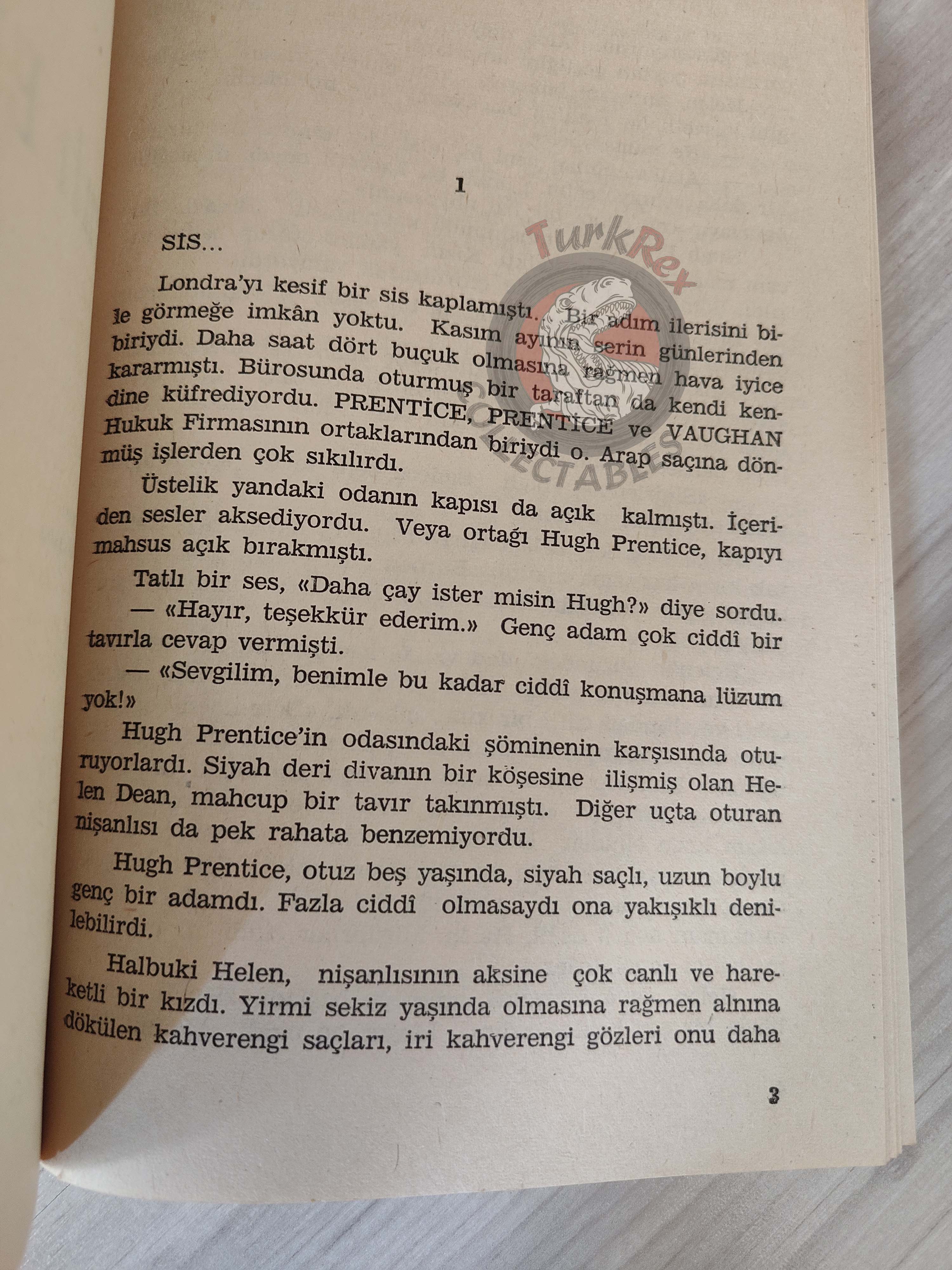 Carter Dickson – Patrick Butler for the Defence 1965 1st Turkish Book Turkey John Dickson Carr