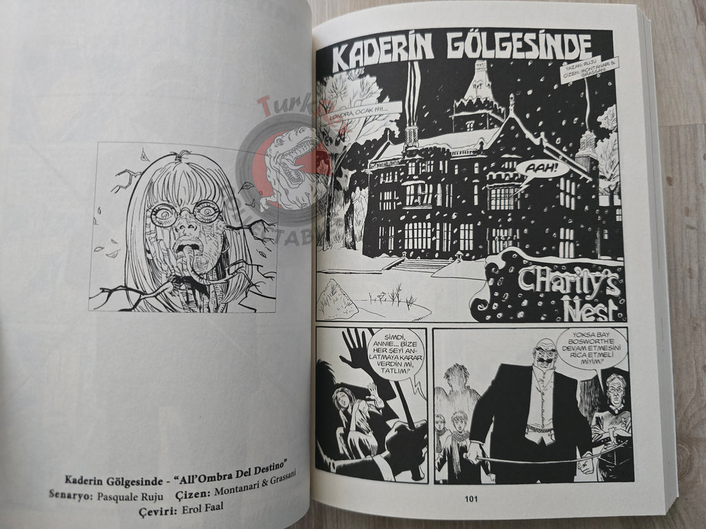 Dylan Dog Maxi #5 2013 Turkish Comic Turkey La voce del diavolo