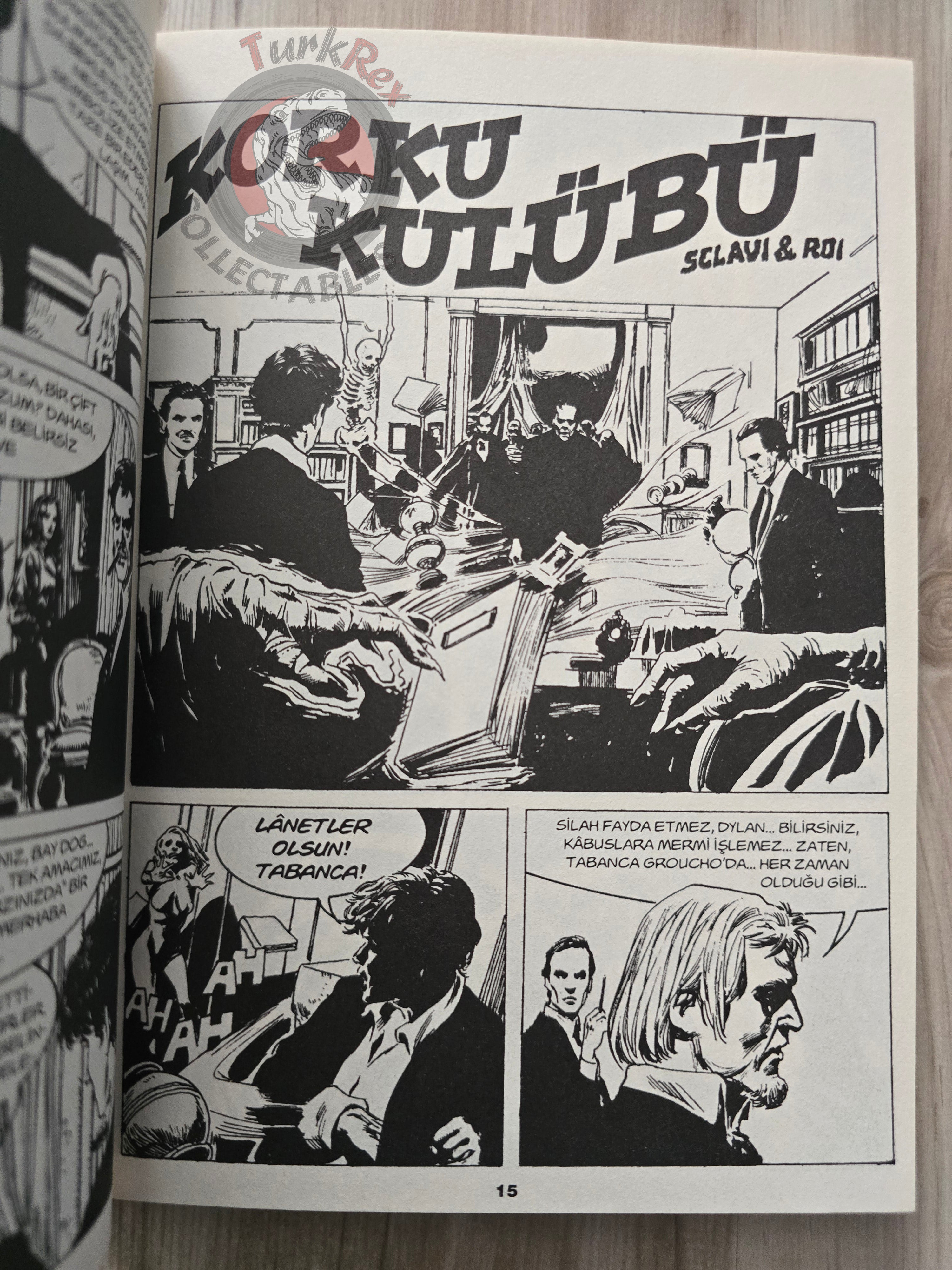 Speciale Dylan Dog #1 2007 Turkish Comic Turkey Il Club dell’Orrore