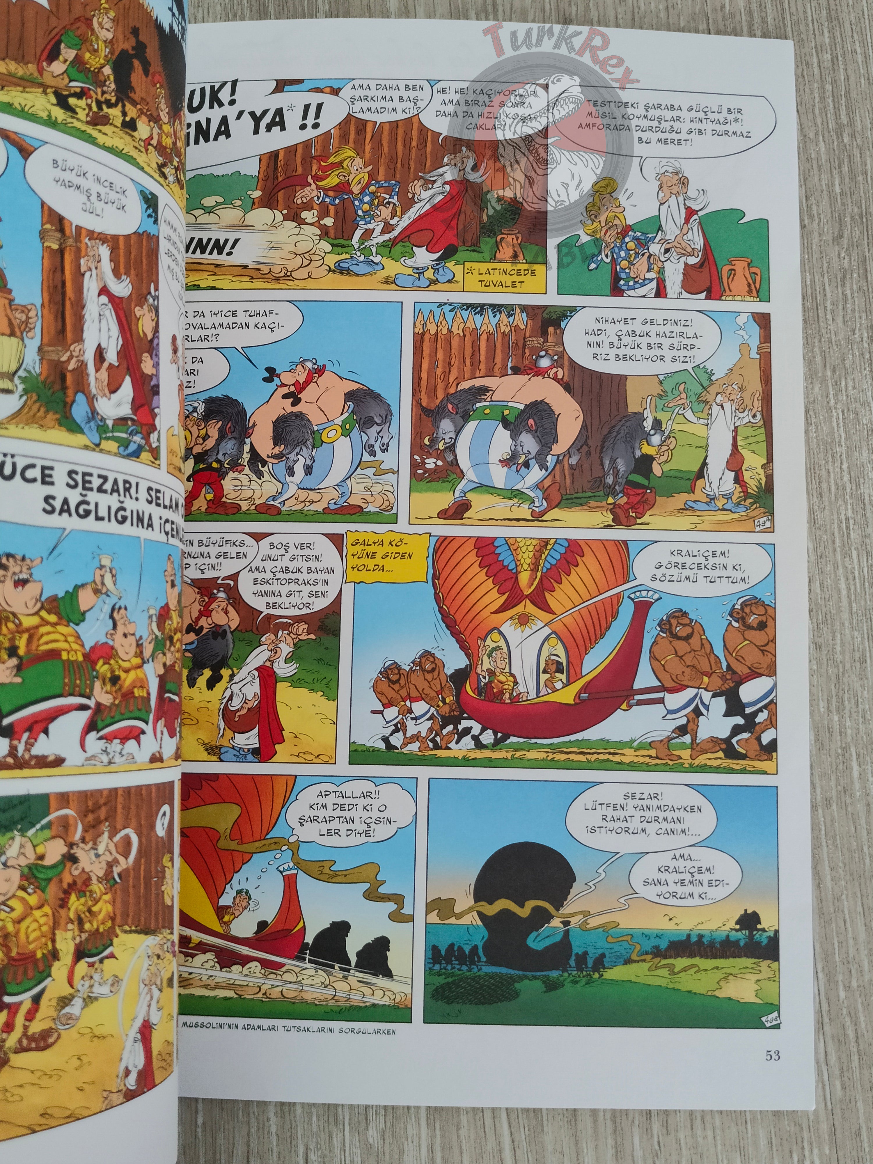Asterix – Asterix and Obelix’s Birthday 2011 1st Edition Turkish Edition Comic Turkey