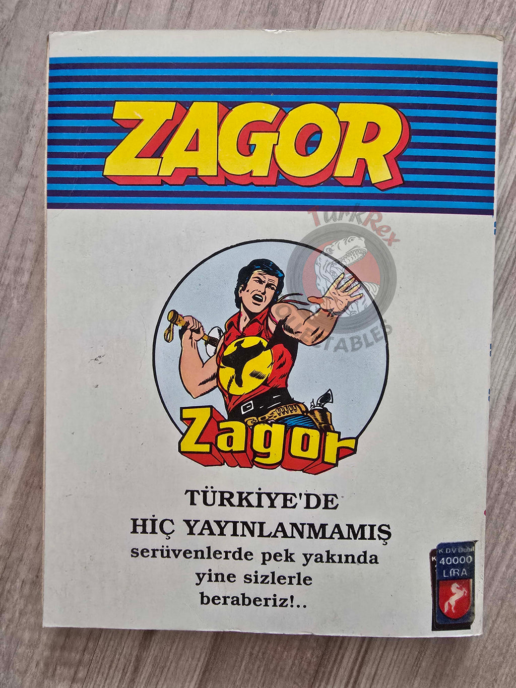 Martin Mystère #25 Il Cobra d’Oro 80s Turkish Comic Turkey #1 #66