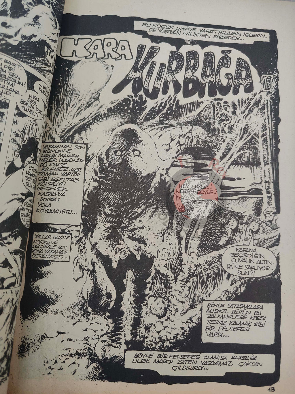 Korku March 1976 Turkish Comic Turkey Vampirella #39 Warren Creepy Eerie