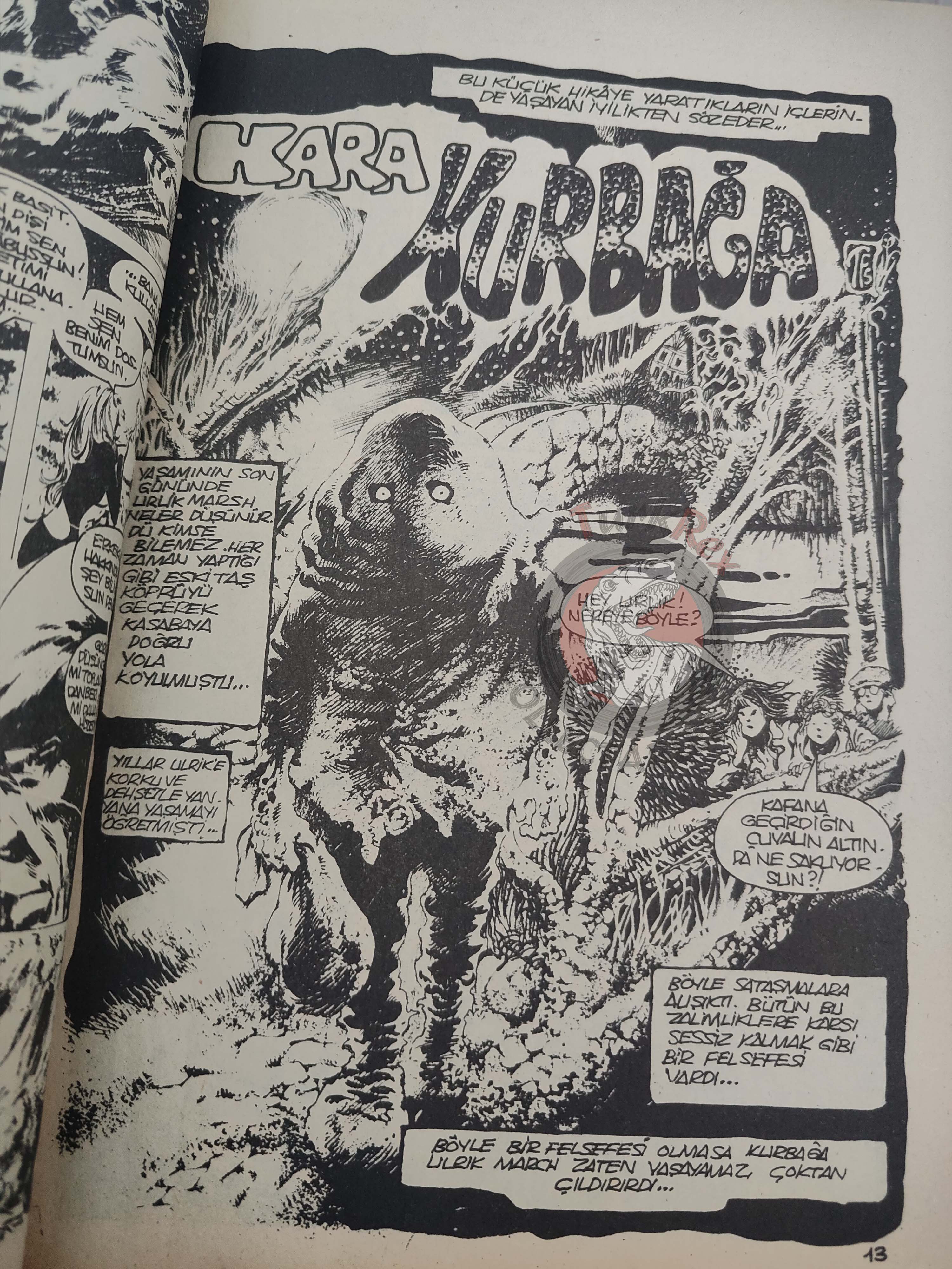 Korku March 1976 Turkish Comic Turkey Vampirella #39 Warren Creepy Eerie