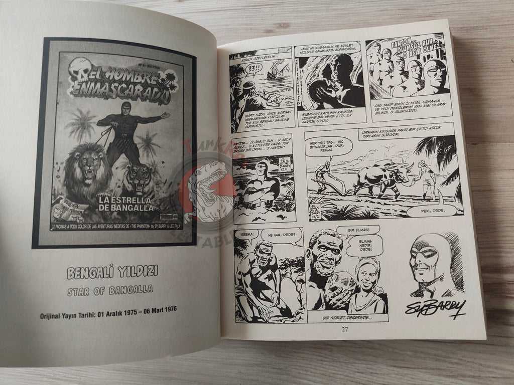 The Phantom #8 2014 Star of Bangalla Turkish Comic Turkey