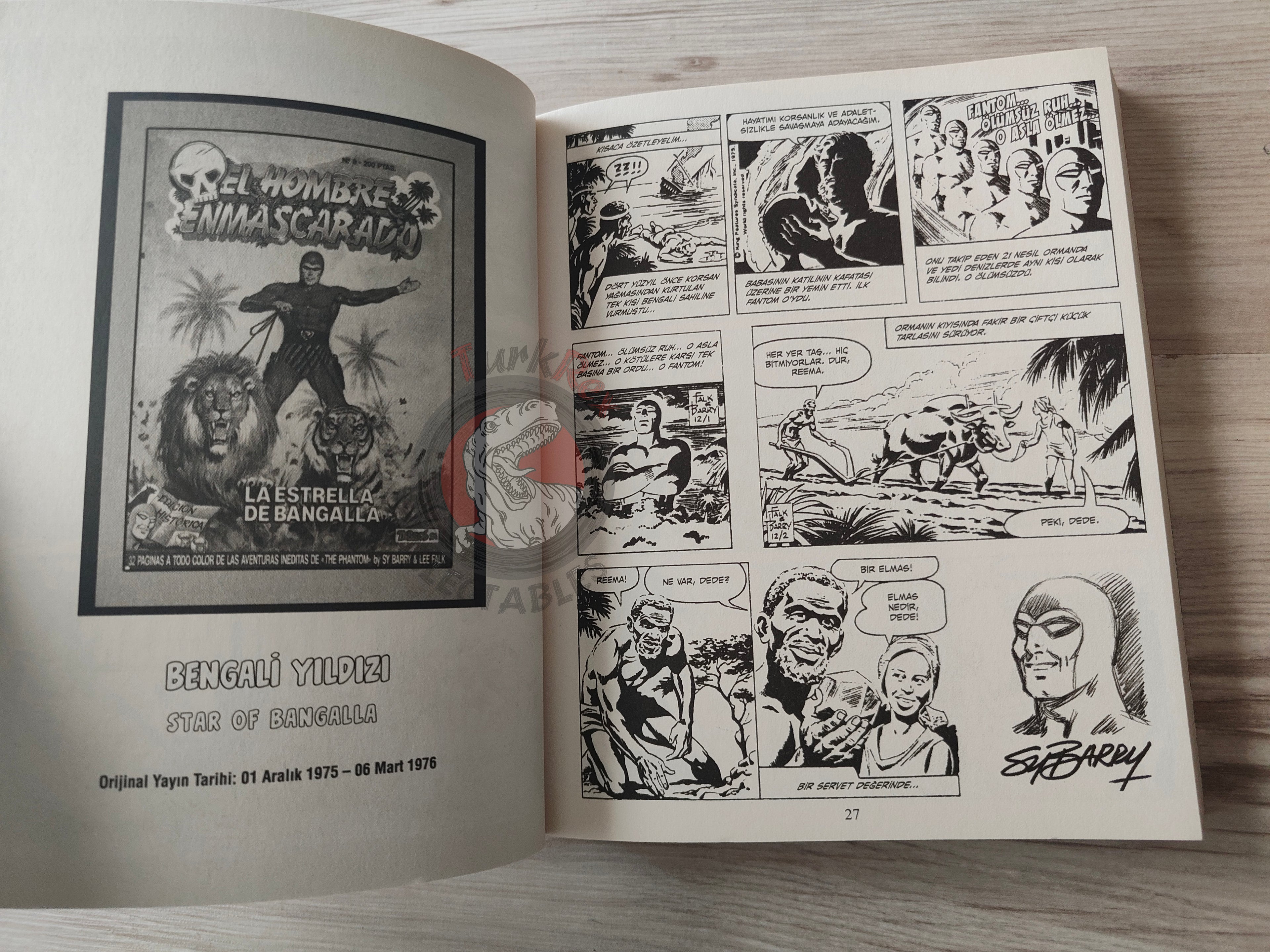 The Phantom #8 2014 Star of Bangalla Turkish Comic Turkey