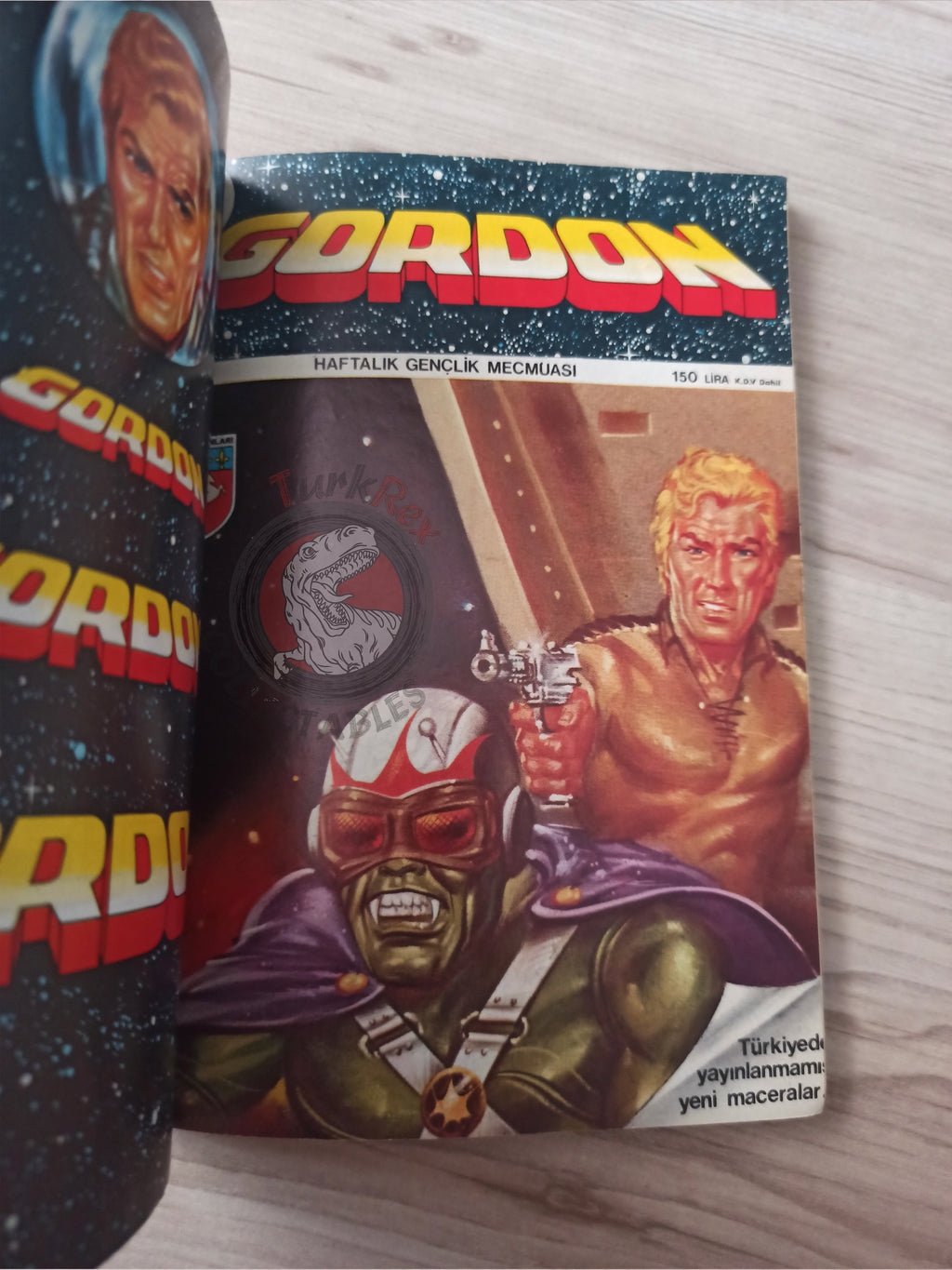 Flash Gordon Super Album #2 1980s Turkish Comic Turkey #115 #118 #119