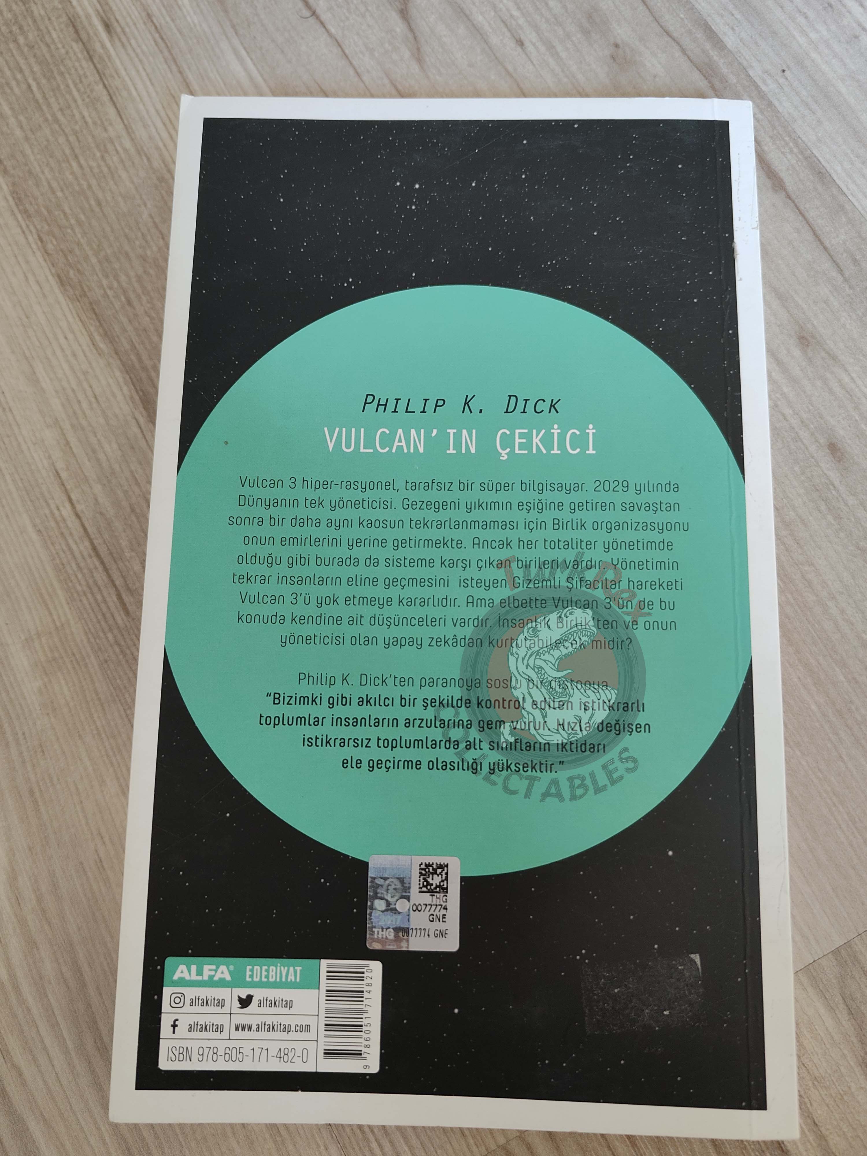 Philip K. Dick – Vulcan’s Hammer 2017 Turkish Book Turkey