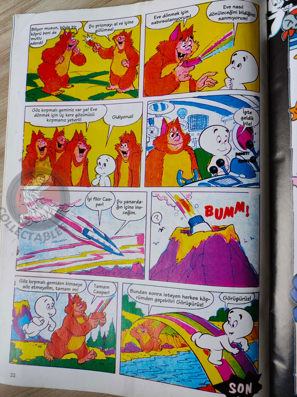 Casper the Friendly Ghost Magazine – Issue #11 2006 Turkish Comic Turkey