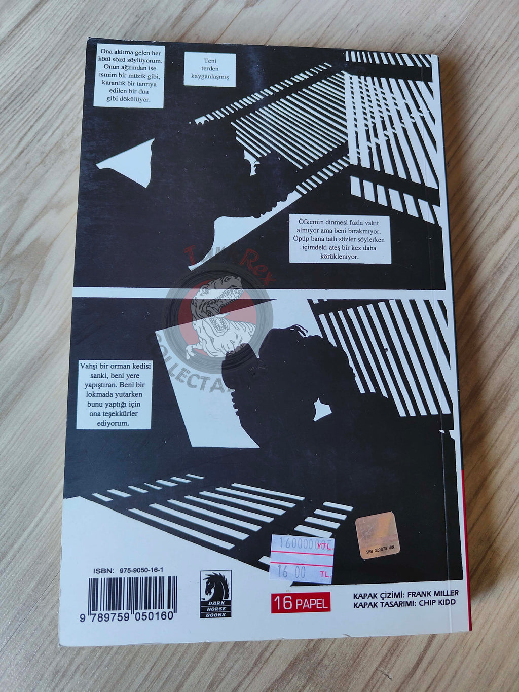 Sin City #2 A Dame to Kill For Turkish Comic Turkey Frank Miller