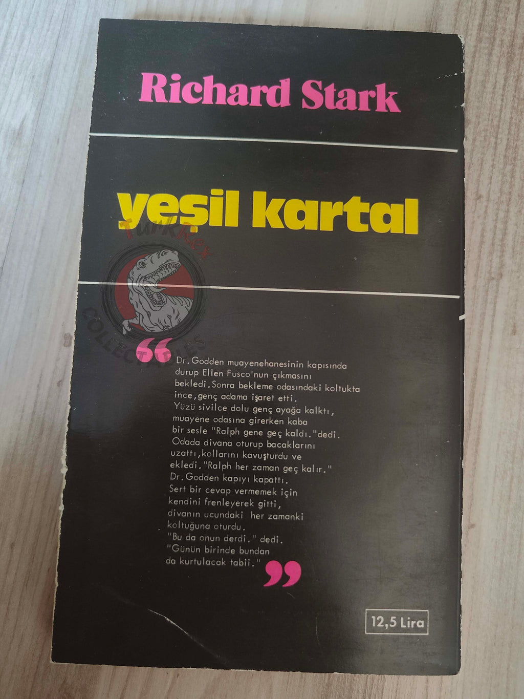 Richard Stark – The Green Eagle Score 1976 1st Turkish Book Turkey