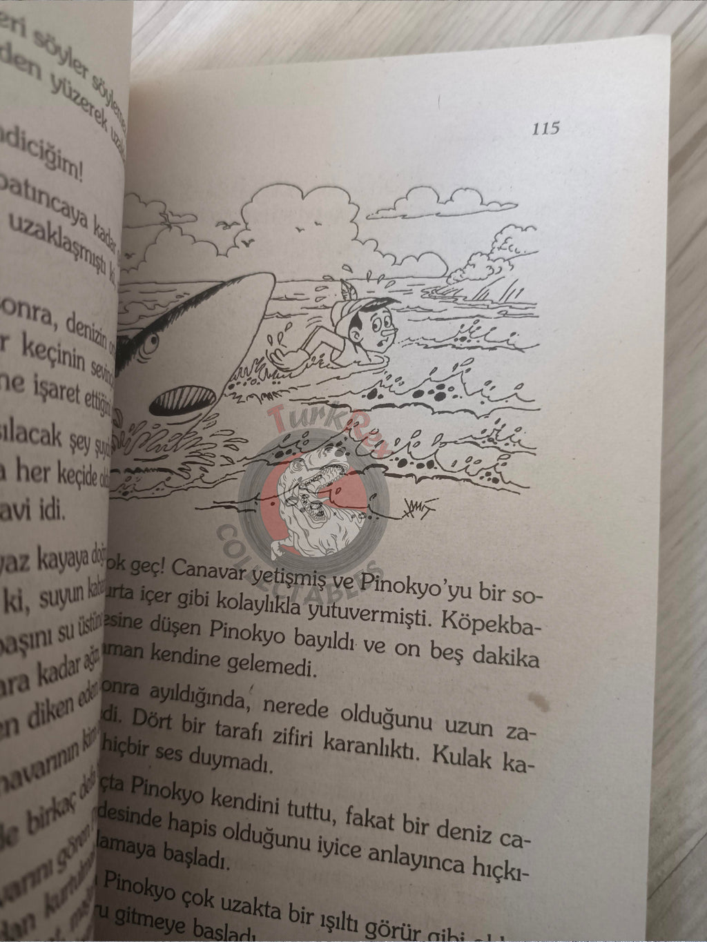 Carlo Collodi – Pinocchio 2005 Turkish Book Turkey Illustrated