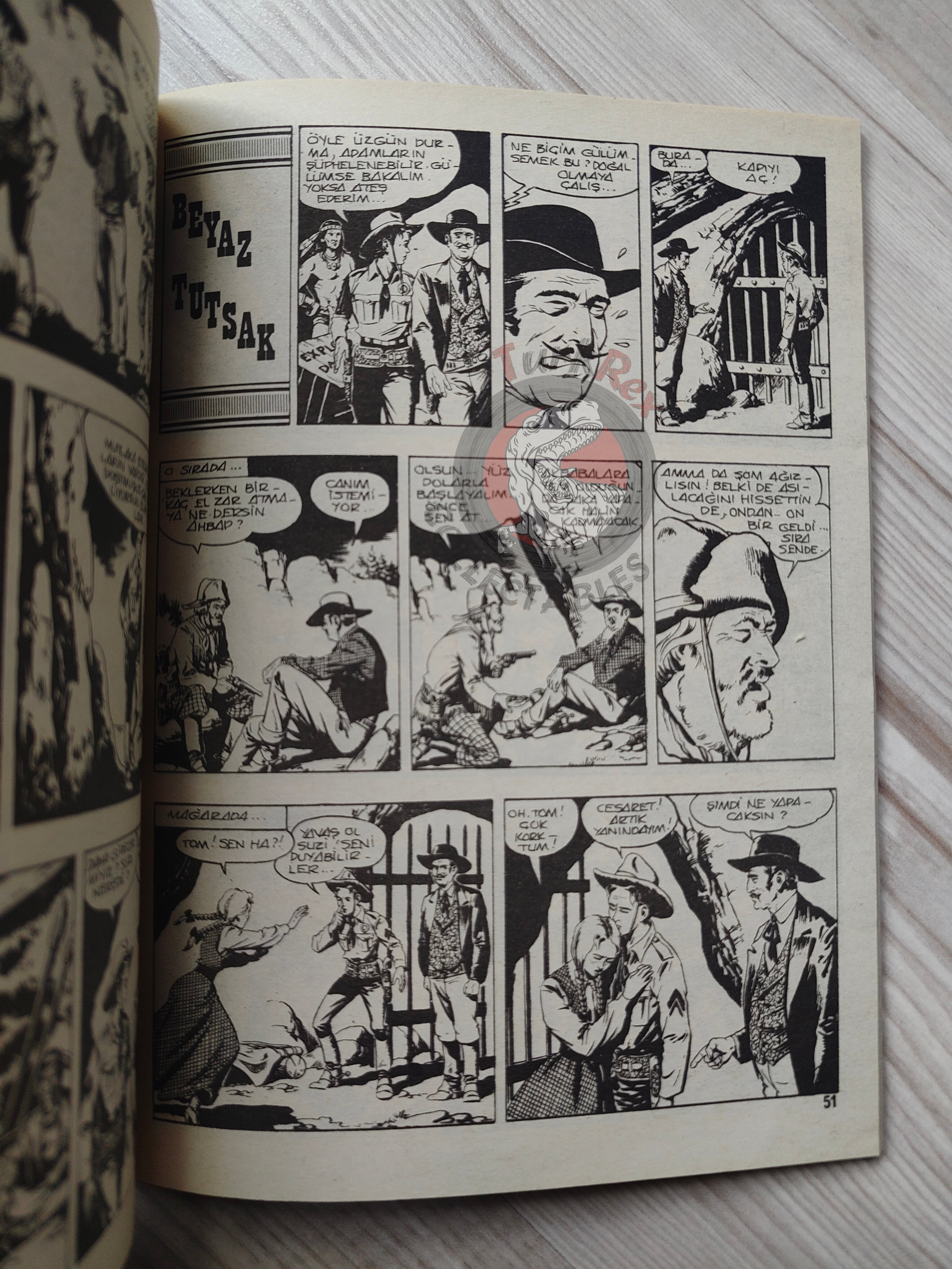 Capitan Miki #1 Il Ranger del Nevada Turkish Comic Turkey EsseGesse