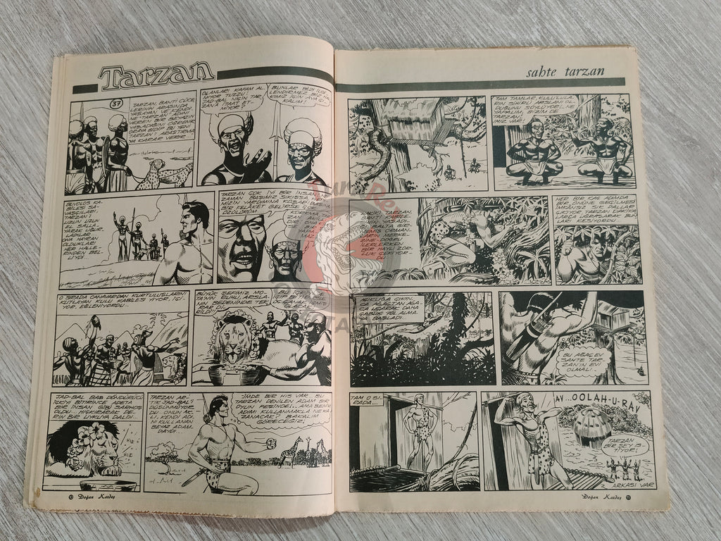 Doğan Kardeş 1971 Magazine #29 Turkish Comic Turkey Sinbad the Sailor Alice In Wonderland