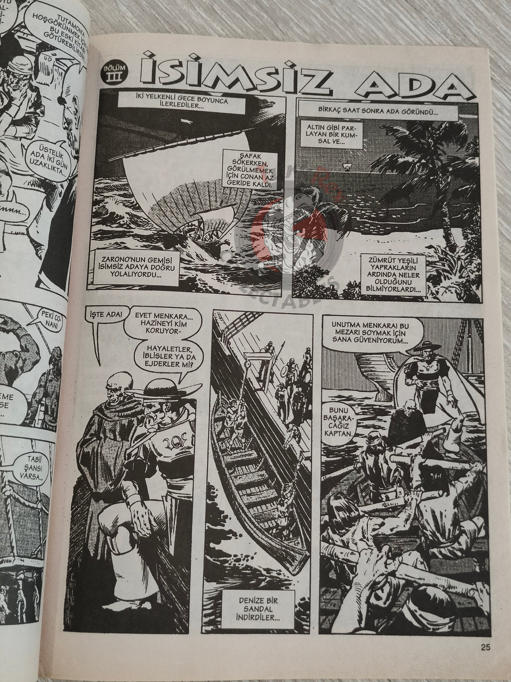 Conan #24 The Savage Sword of Conan #40 #41 Turkish Comic Turkey