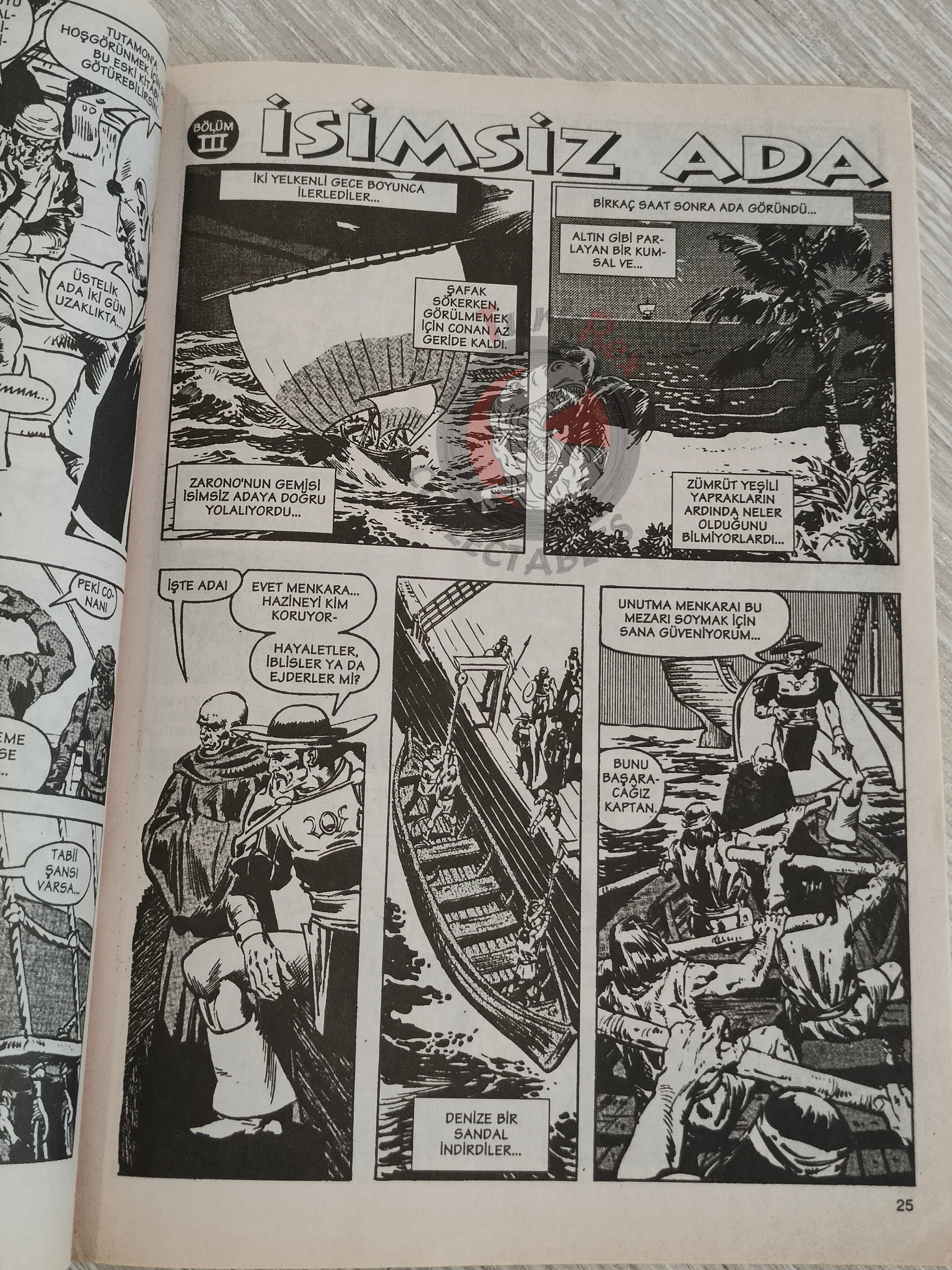 Conan #24 The Savage Sword of Conan #40 #41 Turkish Comic Turkey