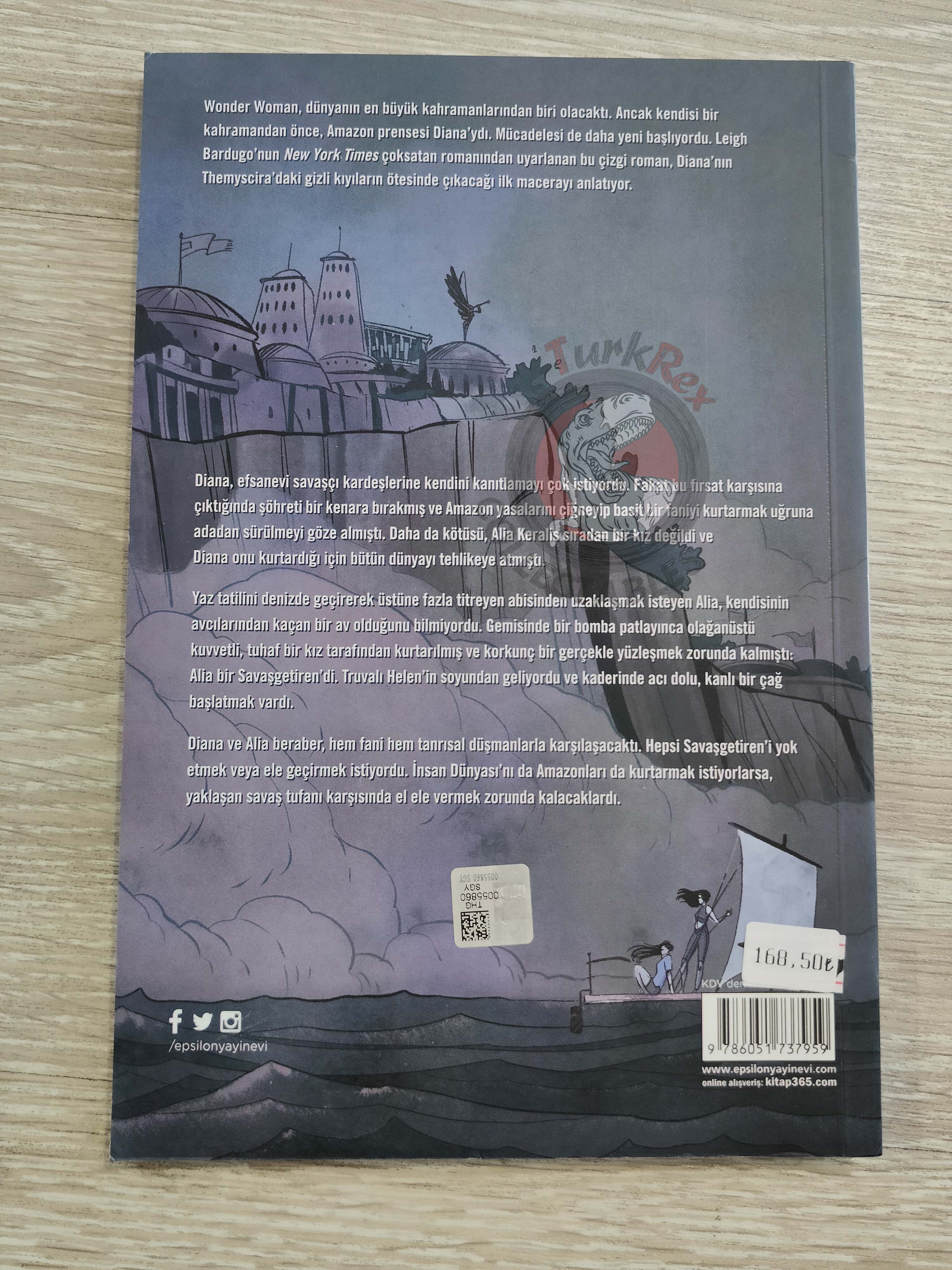 Wonder Woman - Warbringer Turkish Comic Turkey  by Bardugo, Leigh DC Icons
