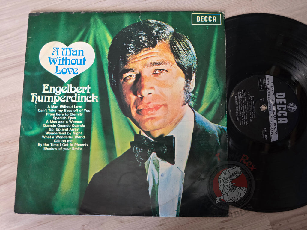 Engelbert Humperdinck – A Man Without Love  Turkish Pressing Vinyl Turkey Edition