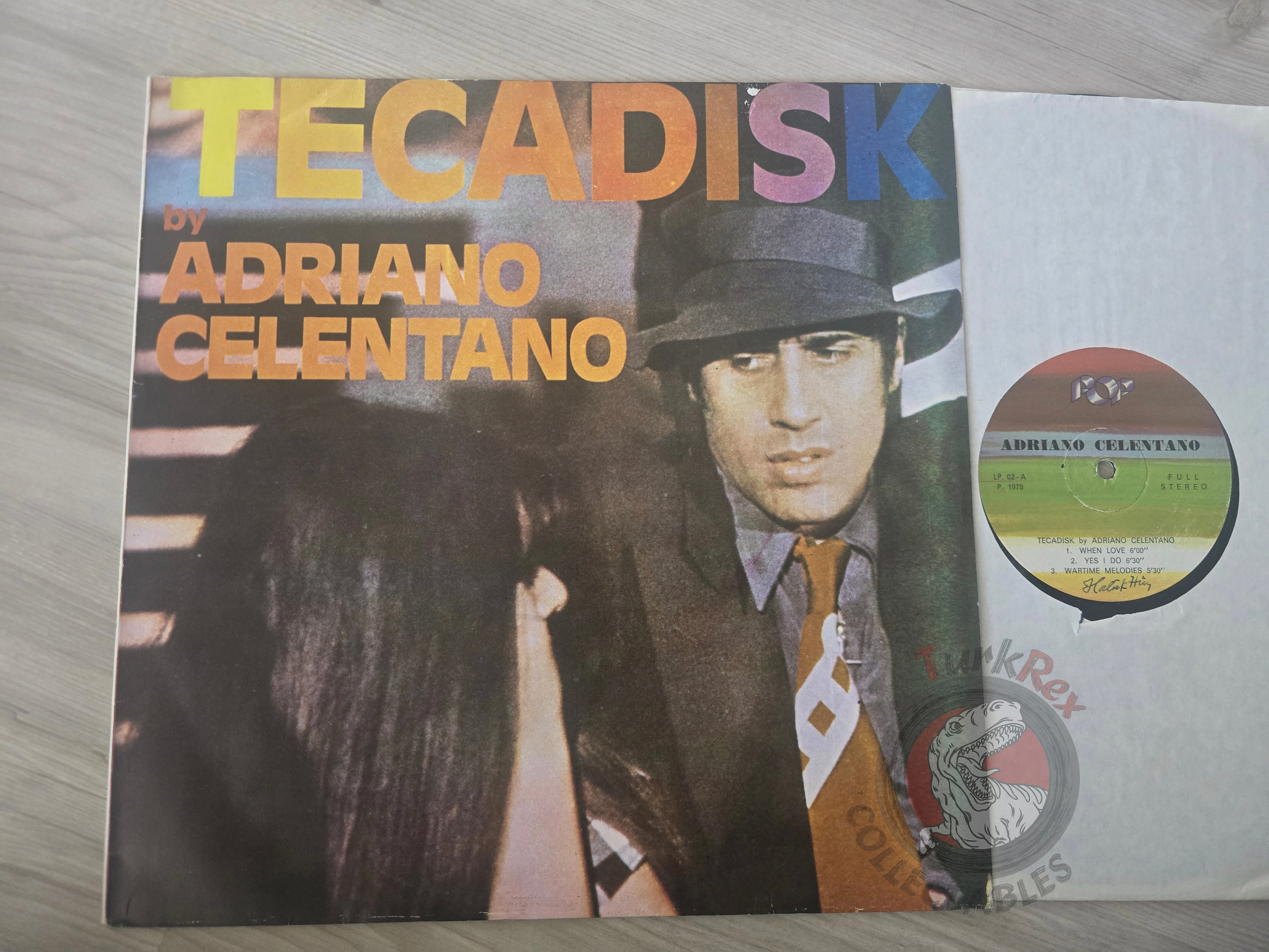 Adriano Celentano – Tecadisk Turkish Pressing Vinyl Turkey Edition 2