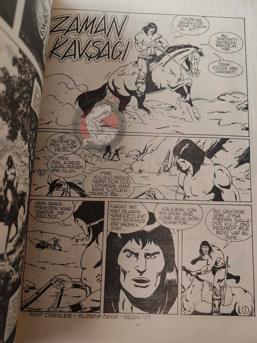 Conan & Superman #57 1983 Turkish Comic Turkey