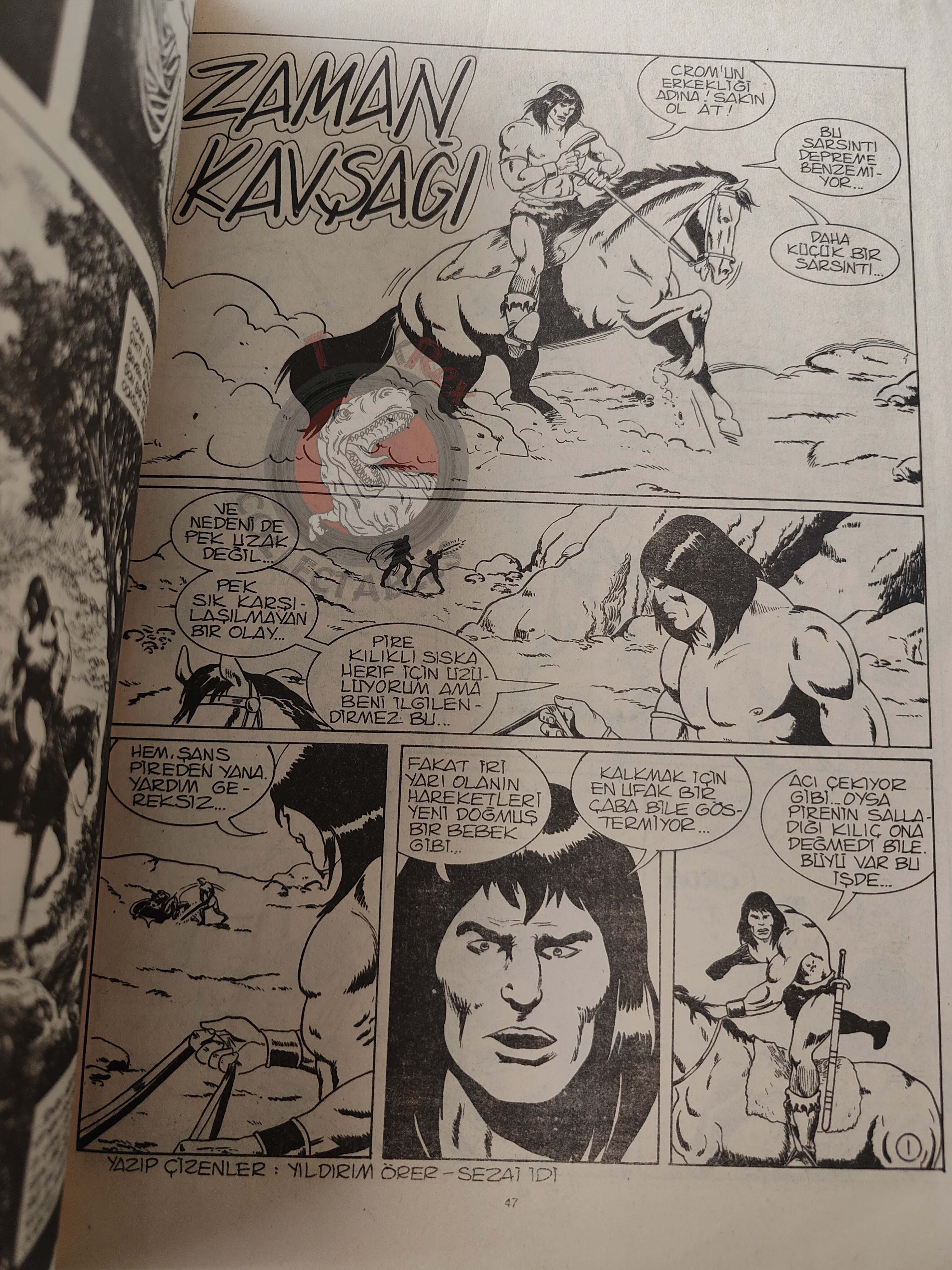 Conan & Superman #57 1983 Turkish Comic Turkey