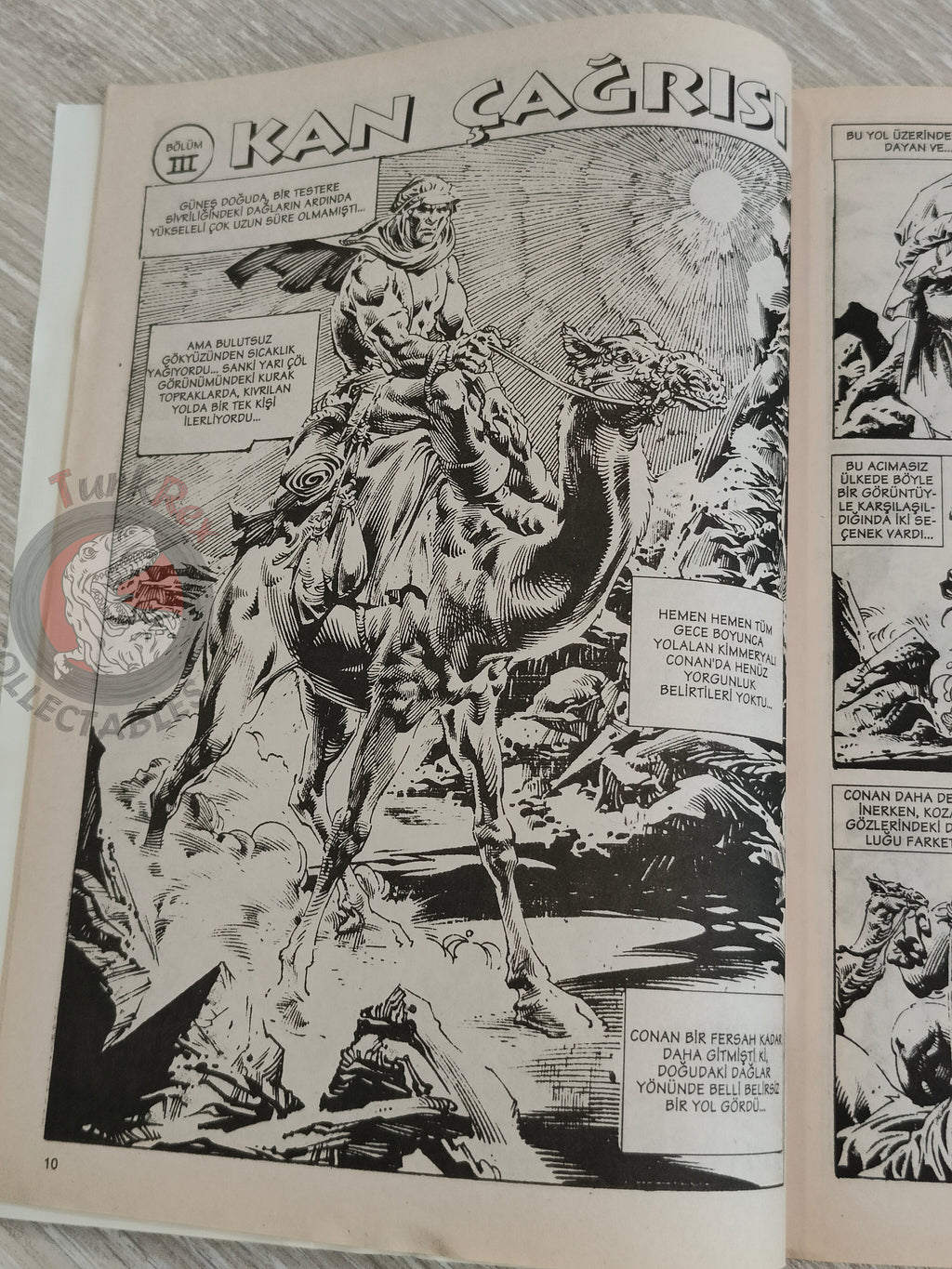 Conan #22 The Savage Sword of Conan #37 #38 Turkish Comic Turkey
