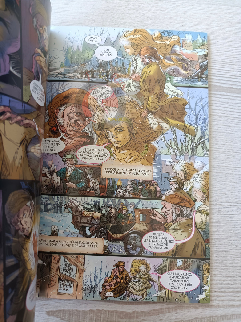 A Christmas Carol – Charles Dickens Turkish Comic Turkey Campfire Classics