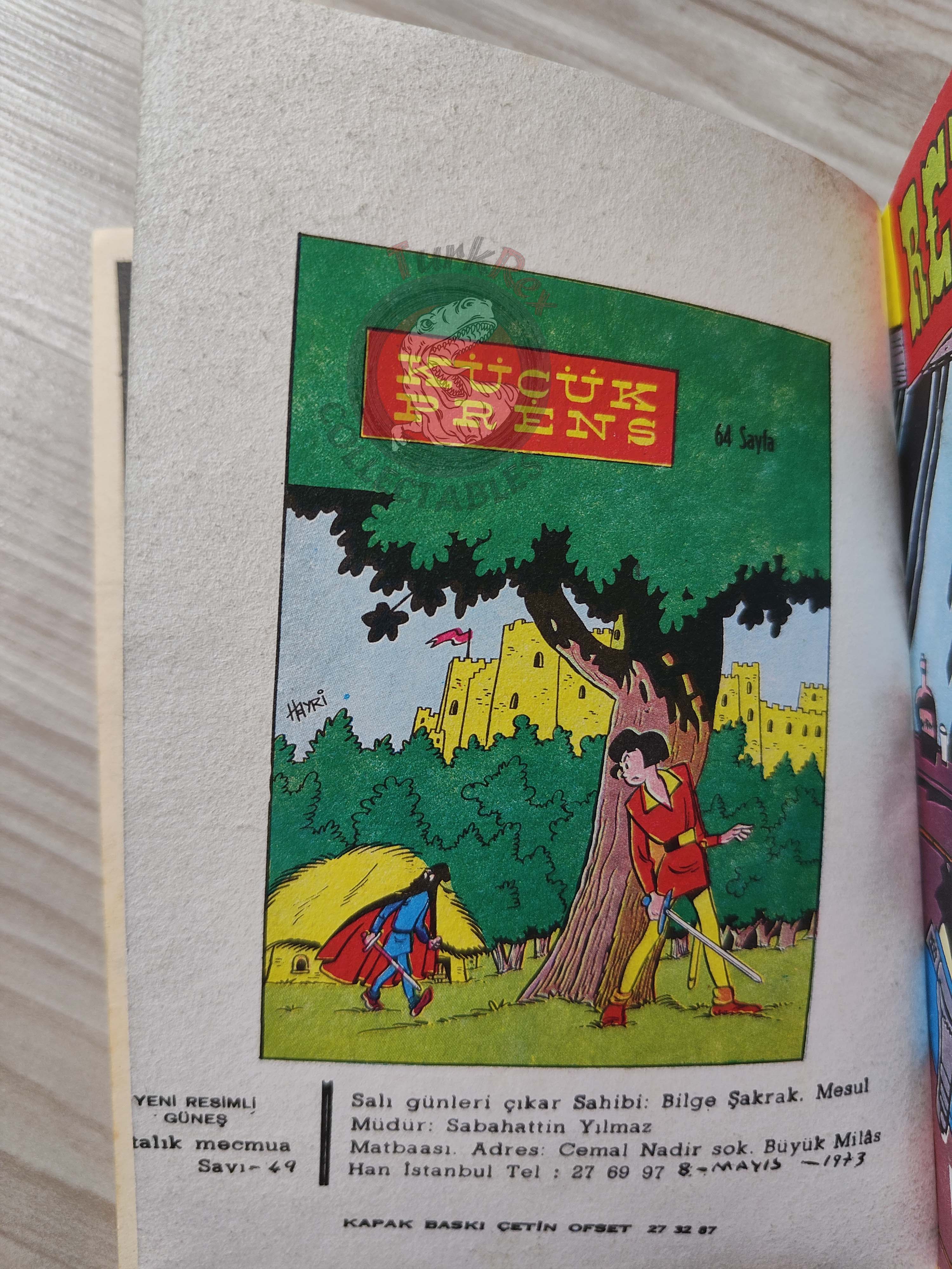Lucky Luke #17 Contre Pat Poker 1973 Turkish Comic Turkey Le Vieux Nick