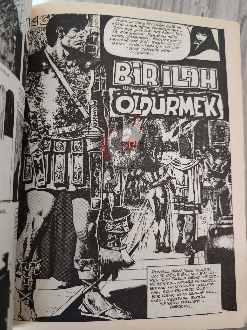 Süper Korku Altın Seri #1 1987 Turkish Comic Turkey Warren Creepy Eerie  Boris Vallejo