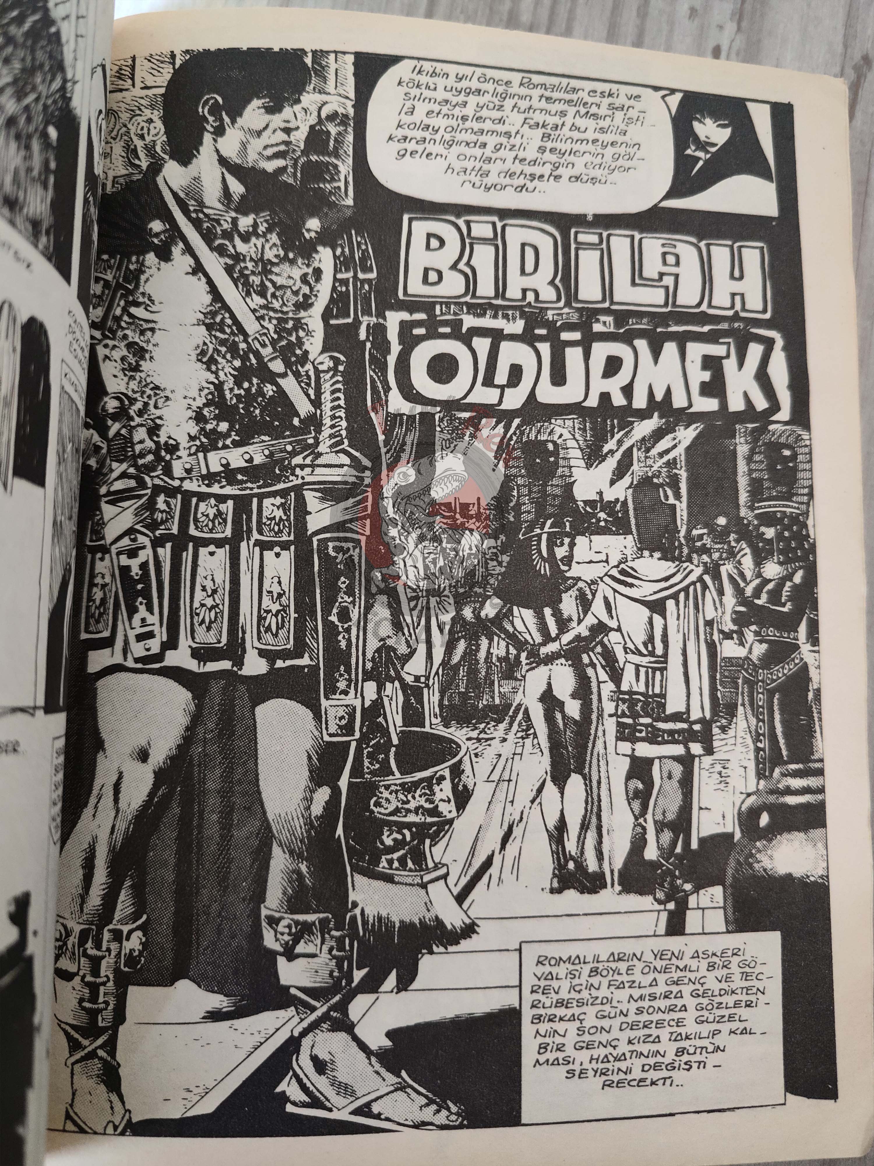 Süper Korku Altın Seri #1 1987 Turkish Comic Turkey Warren Creepy Eerie  Boris Vallejo