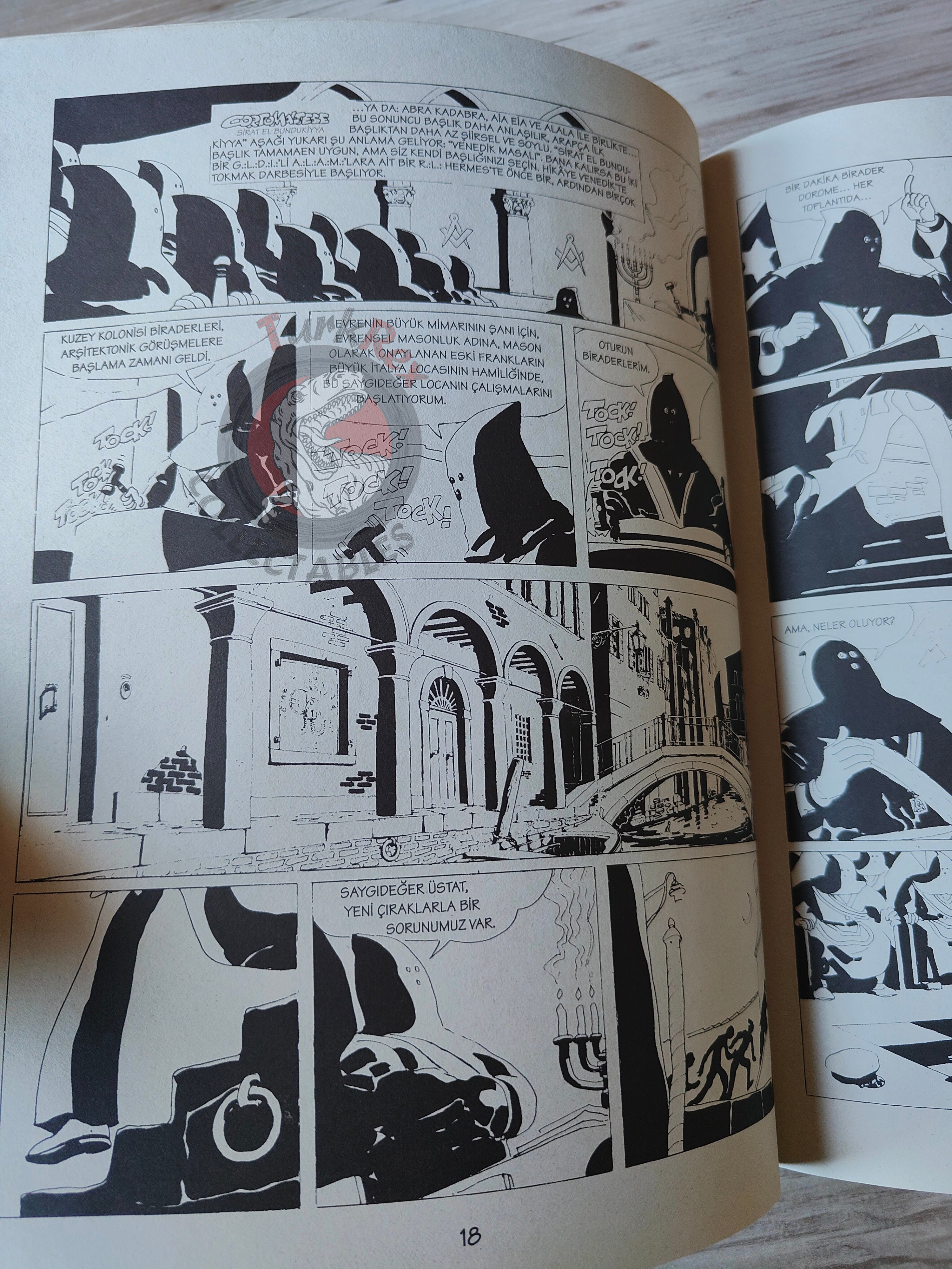Corto Maltese –  Fable de Venise Turkish Comic Turkey