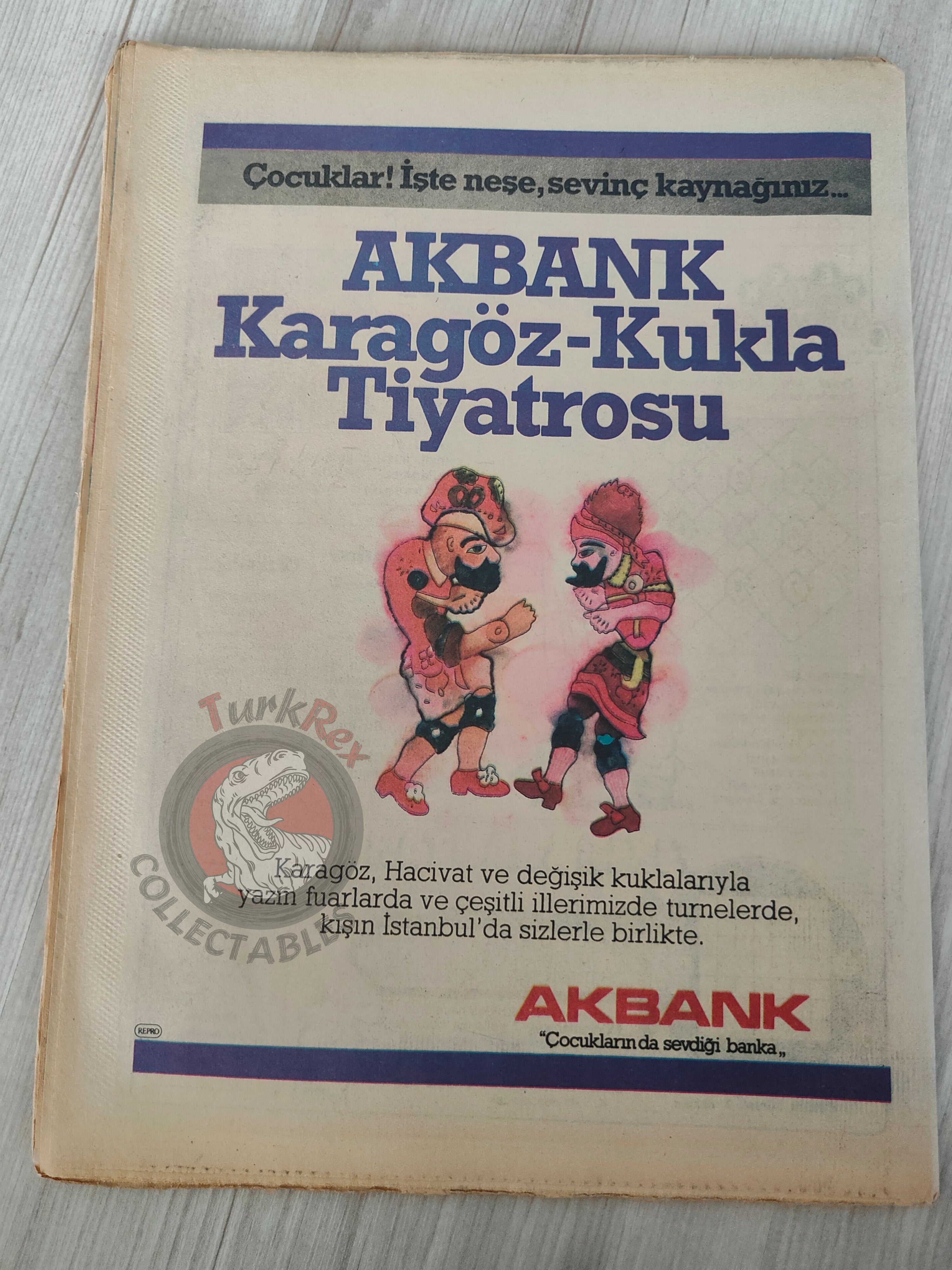 Asterix – Asterix and the Banquet 80s Turkish Edition Comic Turkey