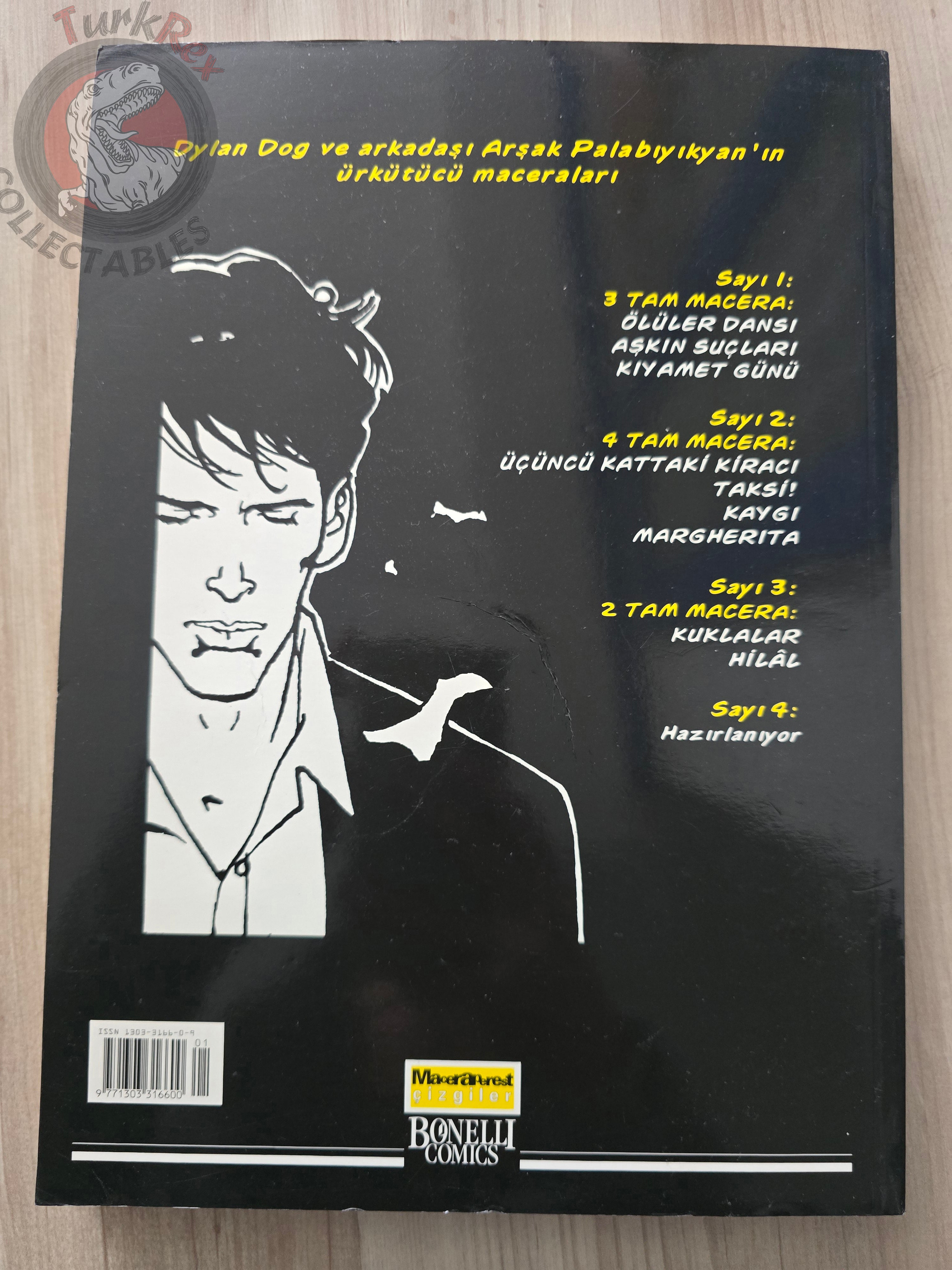 Dylan Dog Gigante #3 2002 Turkish Comic Turkey Marionette