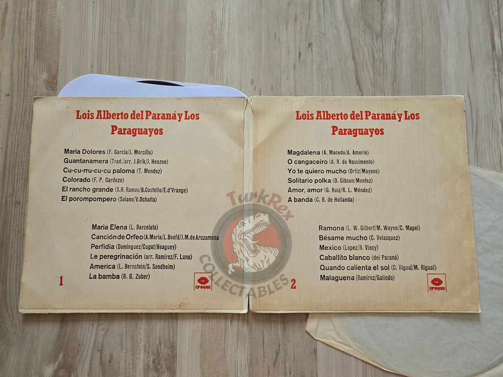 Luis Alberto Del Paraná Y Los Paraguayos – Luis Alberto Del Paraná Y Los Paraguayos Turkish Pressing Vinyl Turkey Edition