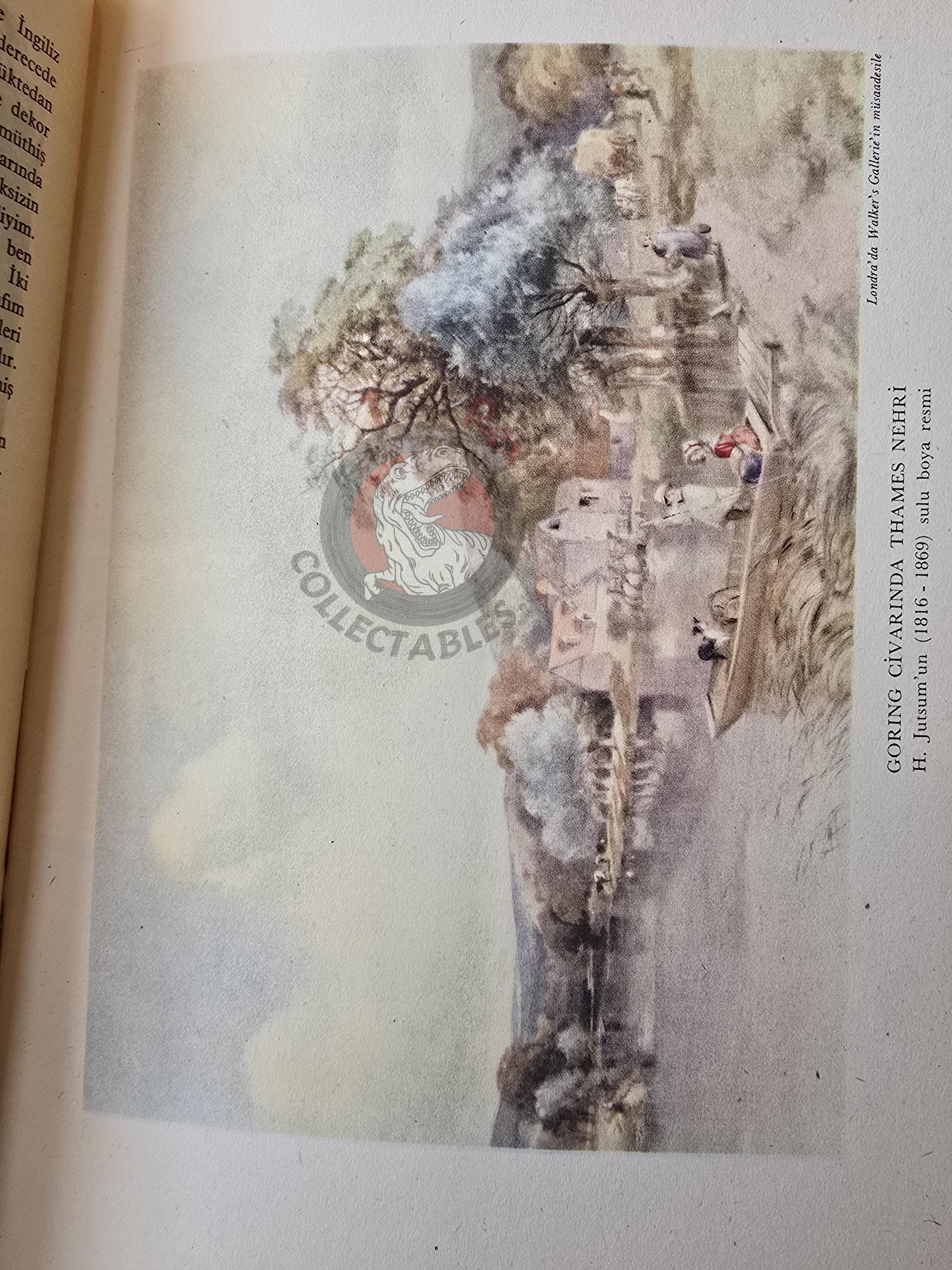 Edmund Blunden – English Villages 1940s HC / DJ Turkish Book Turkey WW2 era Propaganda