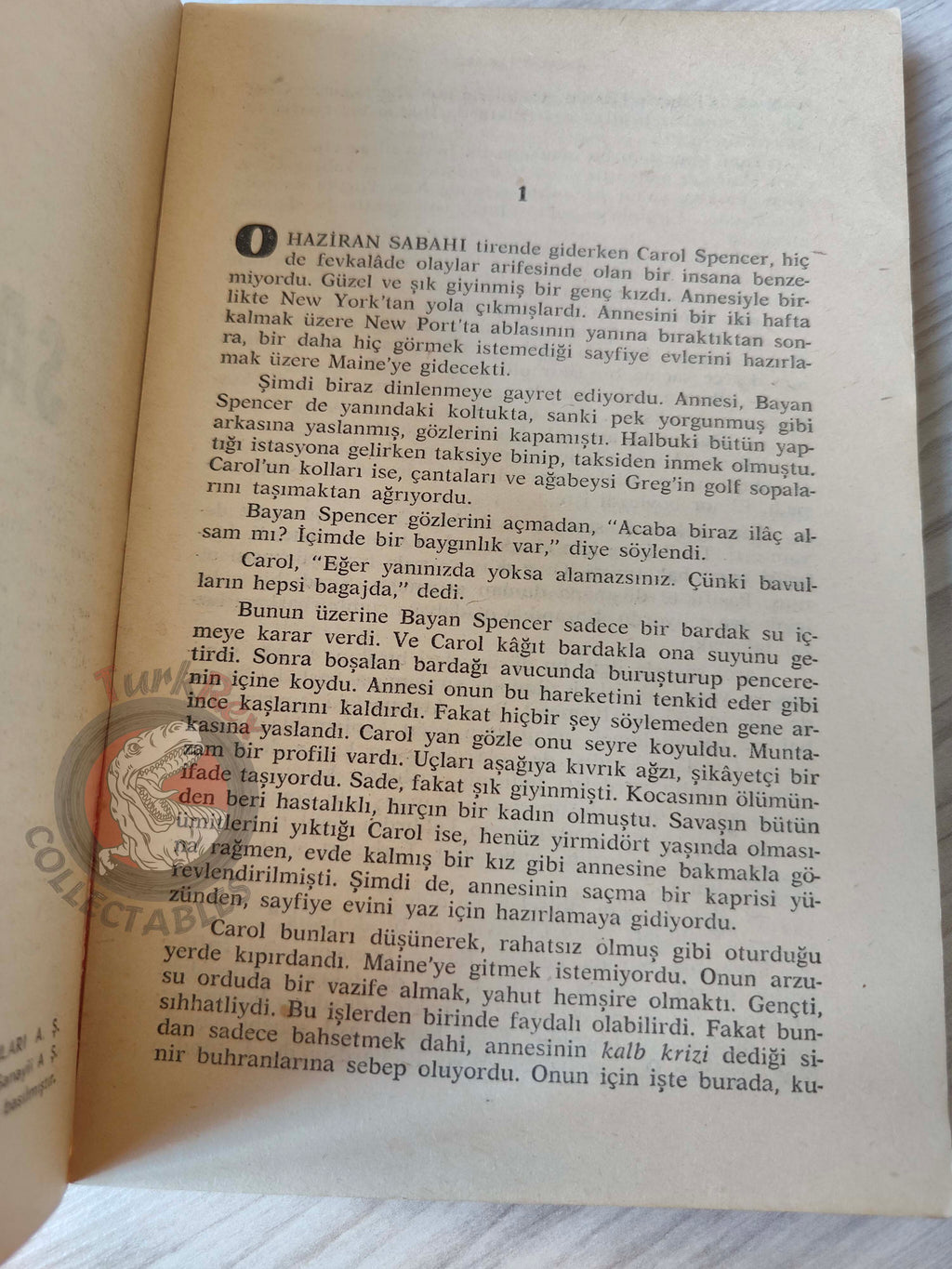 Mary Roberts Rinehart – The Yellow Room 1964 1st Turkish Book Turkey