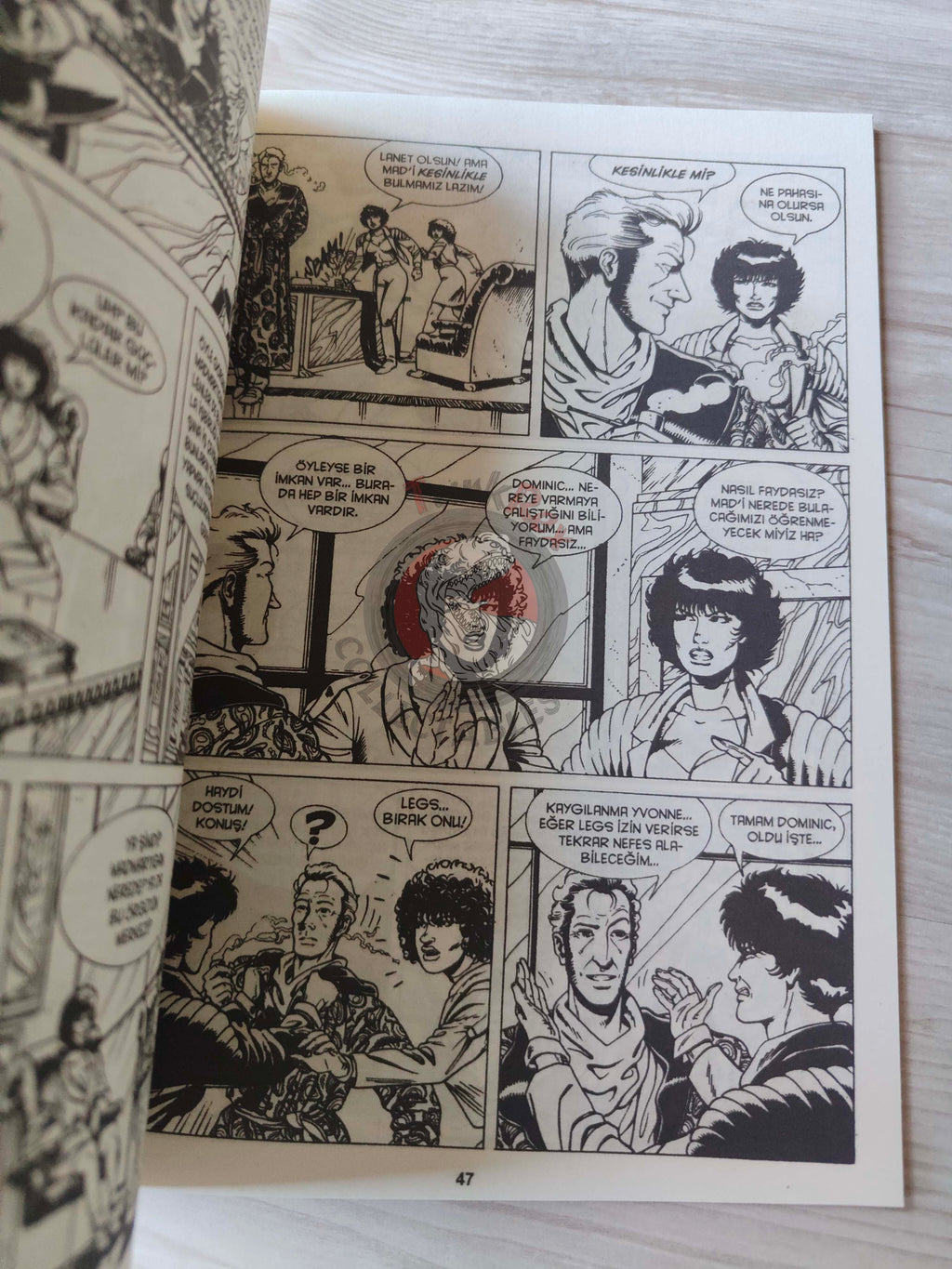 Legs Weaver #1 La Dame Noire Turkish Comic Turkey 2014 Antonio Serra