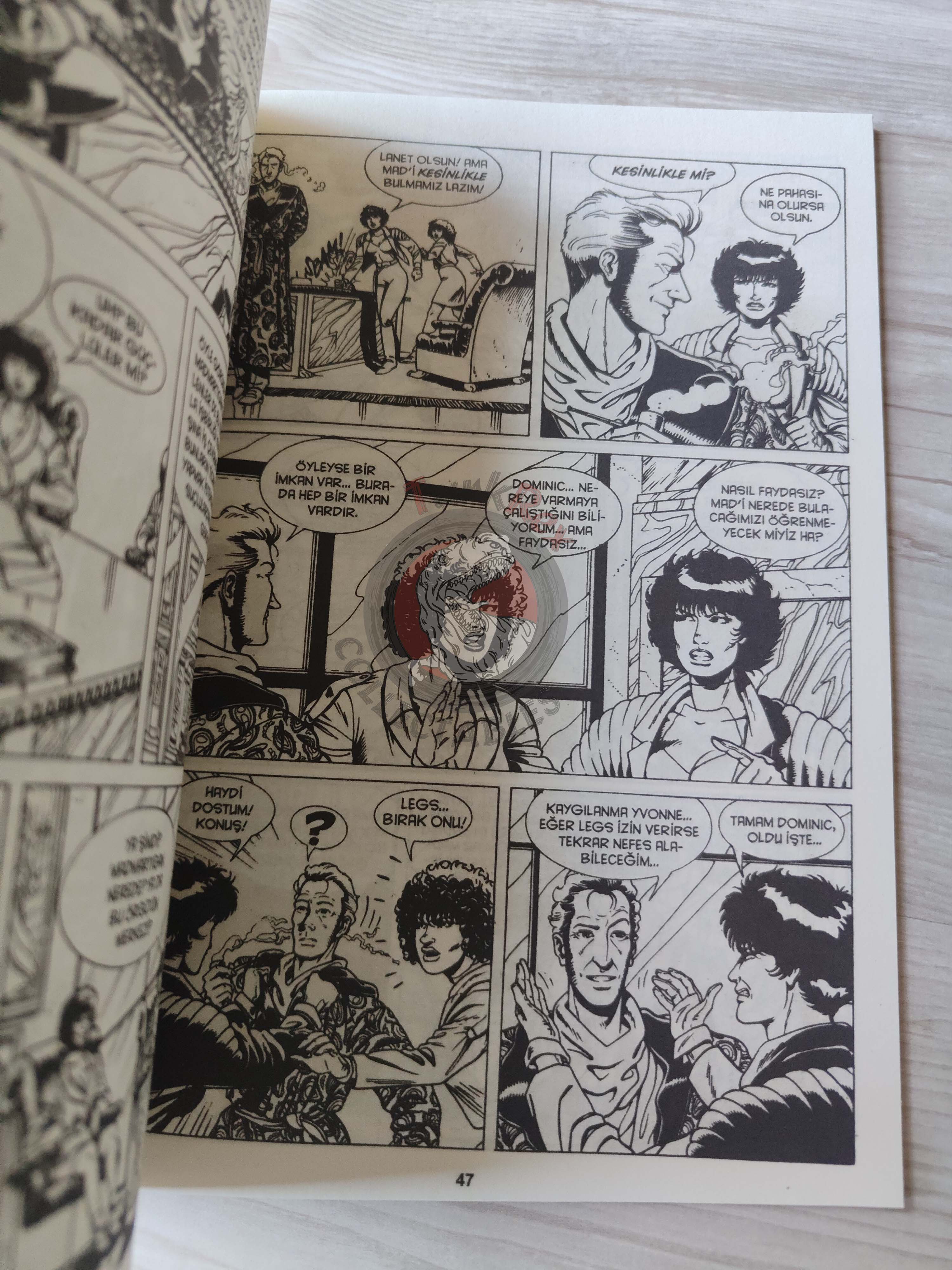 Legs Weaver #1 La Dame Noire Turkish Comic Turkey 2014 Antonio Serra