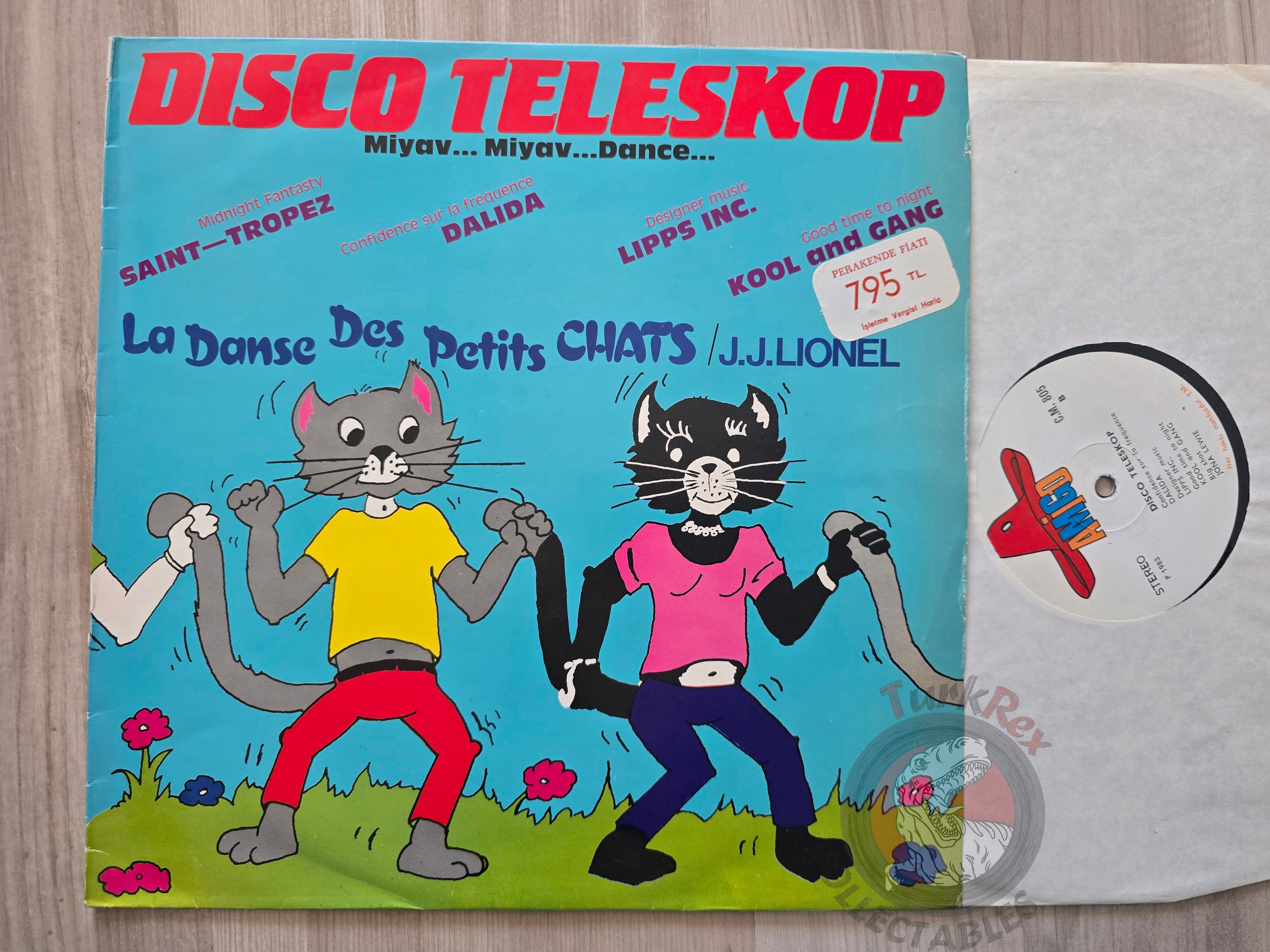 Various – Disco Teleskop Turkish Pressing Vinyl Turkey Edition Dalida 2